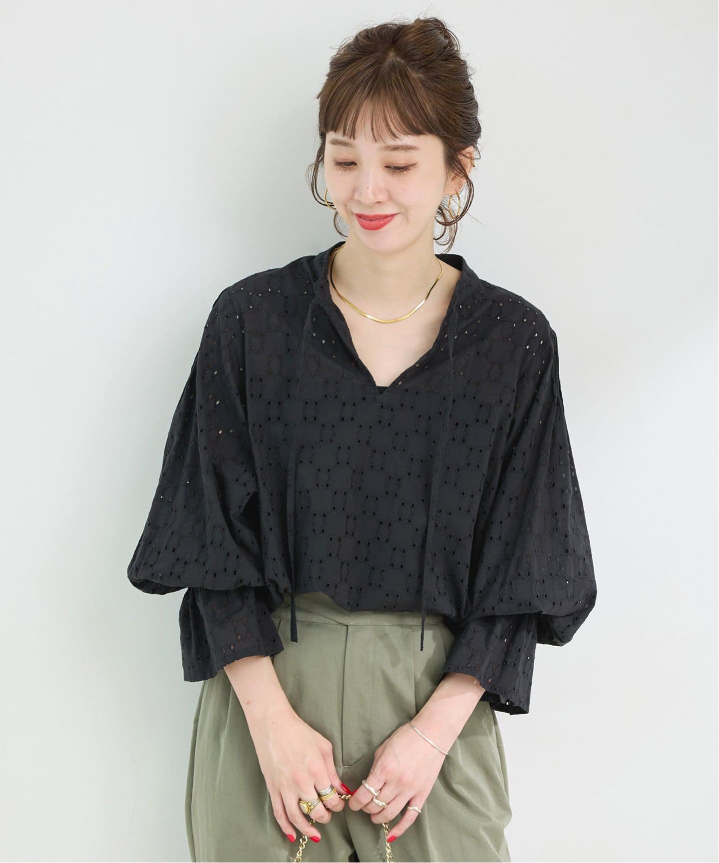 手洗い可 / シフリーブラウス（シャツ／ブラウス）｜B.C STOCK（ベー