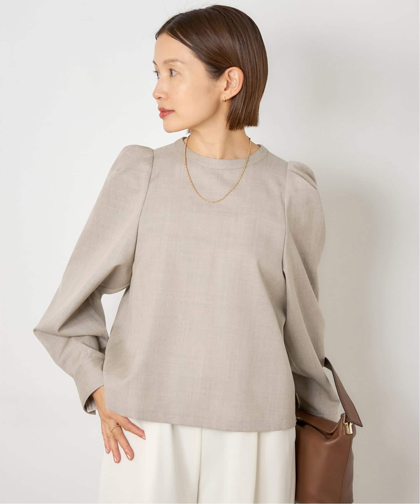 パフスリーブブラウス（シャツ／ブラウス）｜IENA（イエナ）の通販