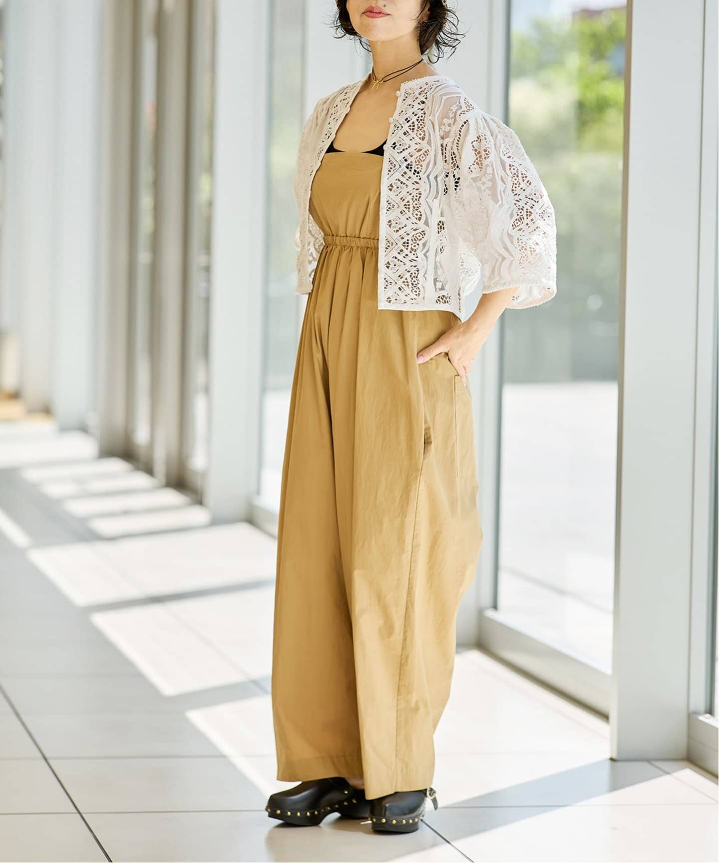 IENA LA BOUCLE エンブロイダリーブラウス（シャツ／ブラウス）｜IENA