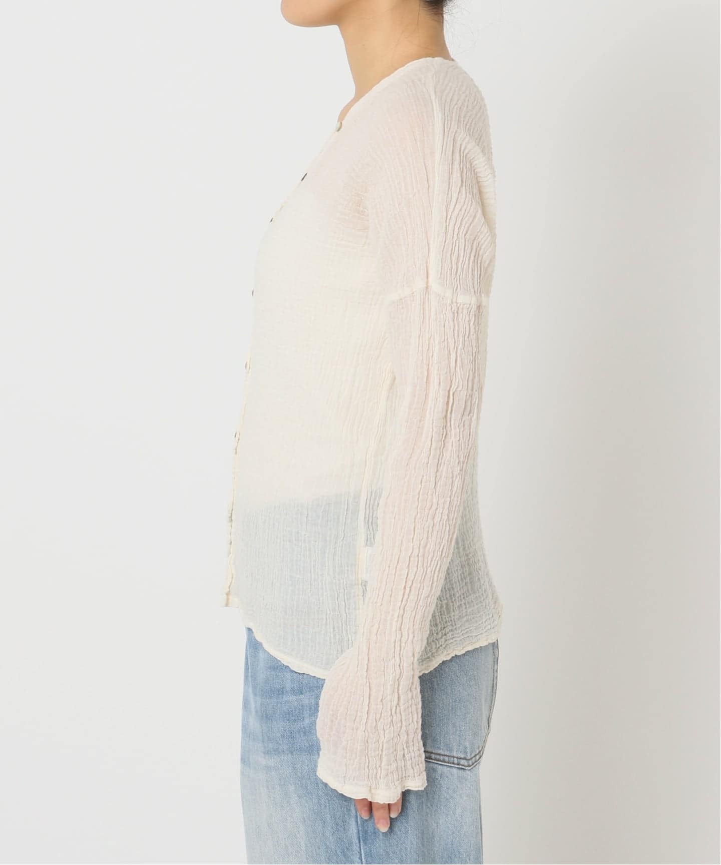 LES ATELIERS FRANCAIS DE CONFECTION 別注 BTN VN ブラウス（シャツ