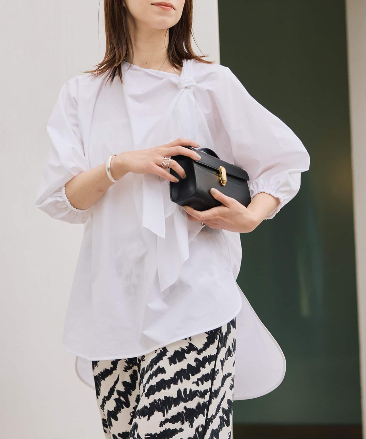 リボンブラウス（シャツ／ブラウス）｜VERMEIL par iena（ヴェルメイユ