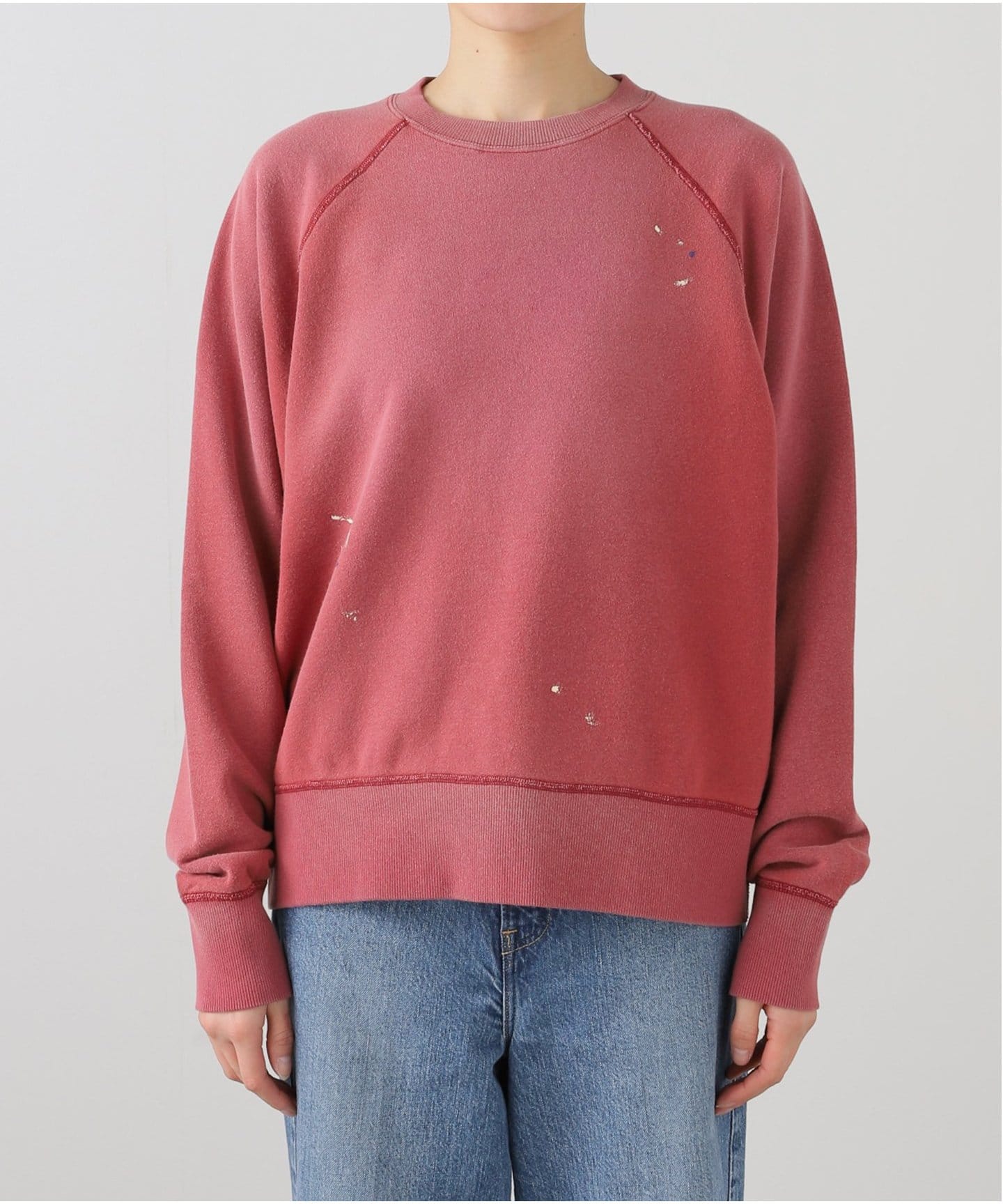 chimala】 for luxe PAINT SWEAT CREW TOP（スウェット）｜journal