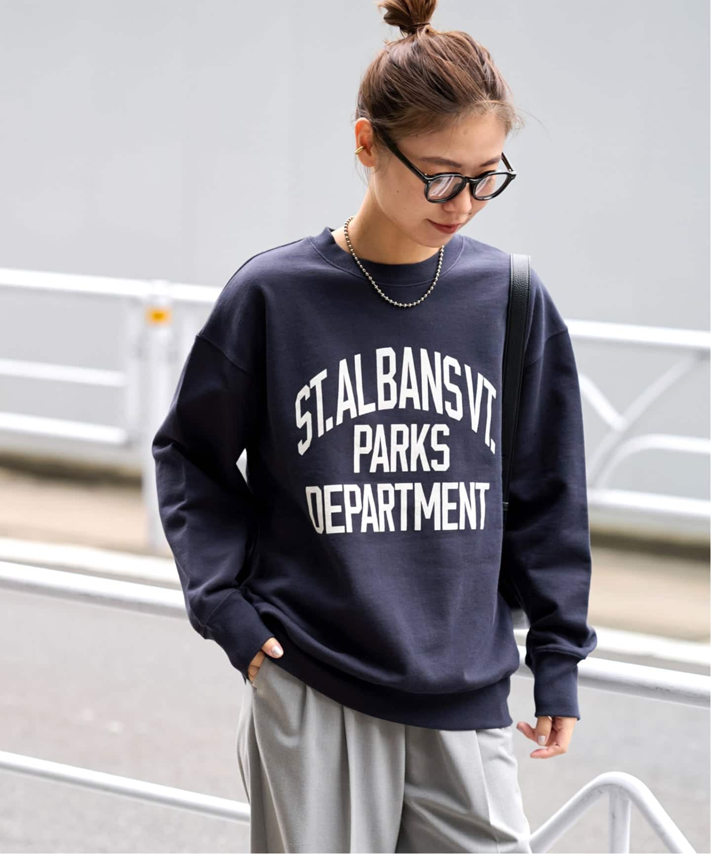WEB限定追加4》ST.ALBANSロゴスウェット（スウェット）｜JOURNAL