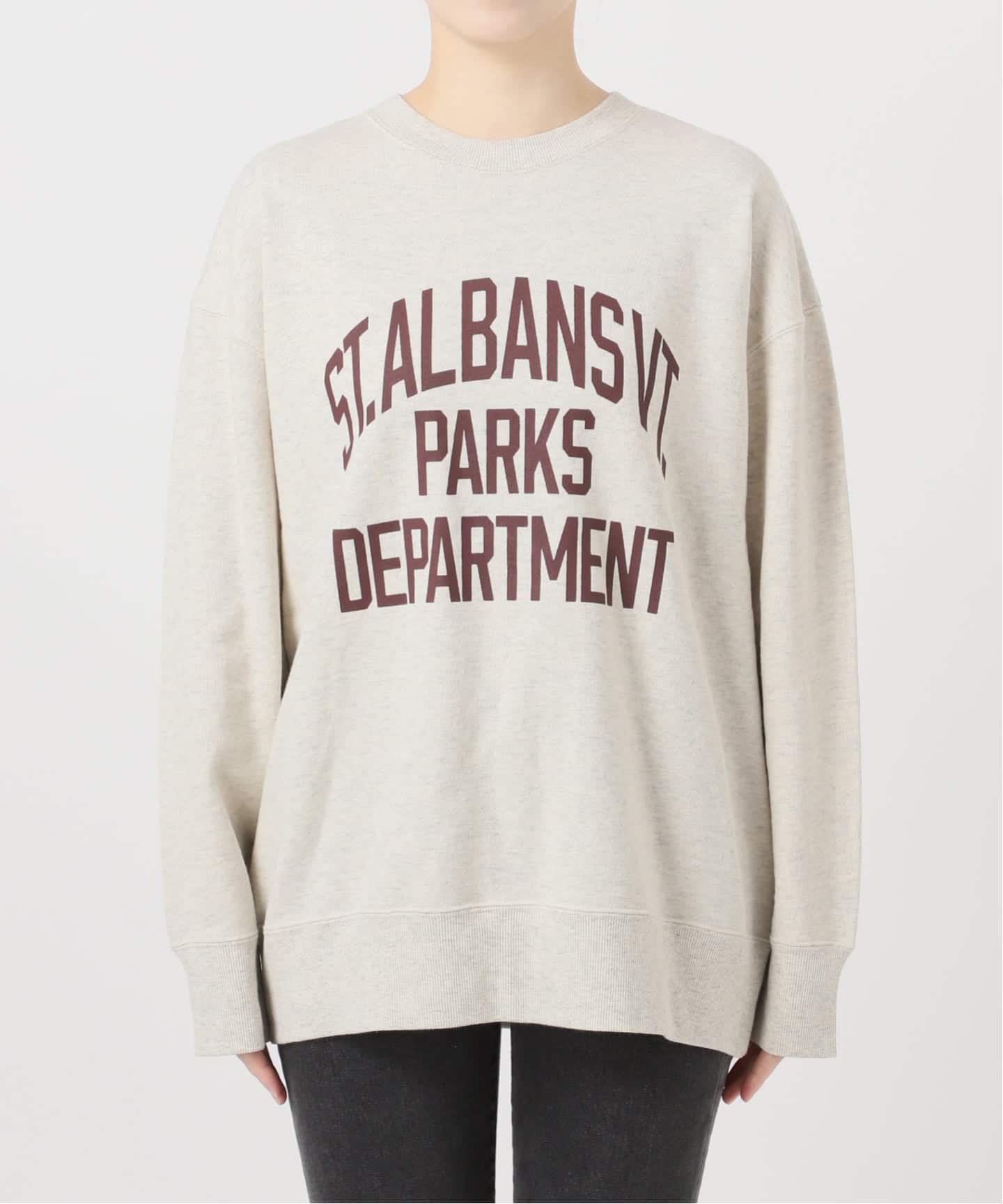 WEB限定追加4》ST.ALBANSロゴスウェット（スウェット）｜JOURNAL