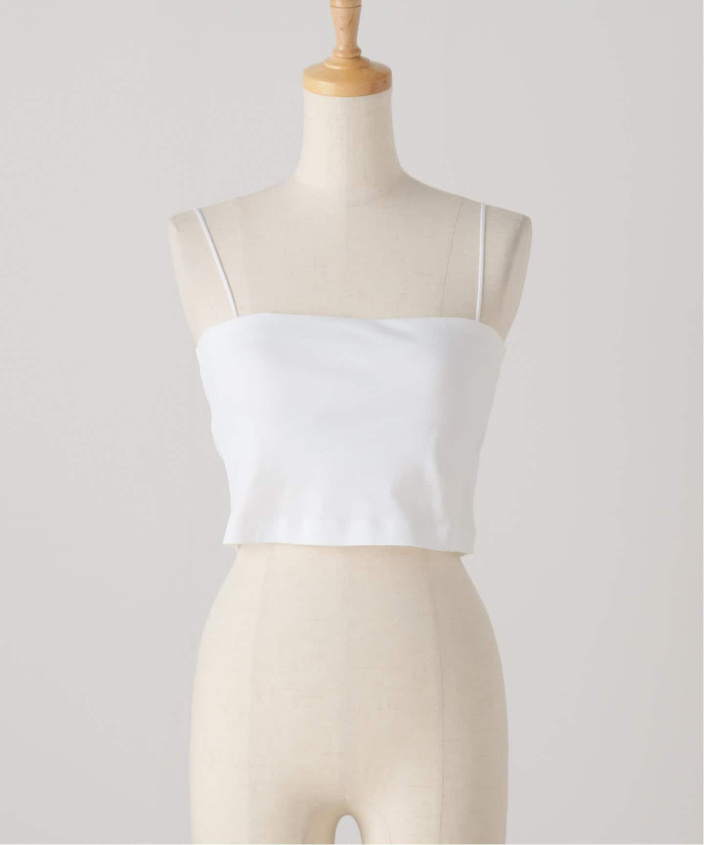 LALA VIE/ララヴィ】 CROPPED キャミソール（キャミソール）｜Deuxieme