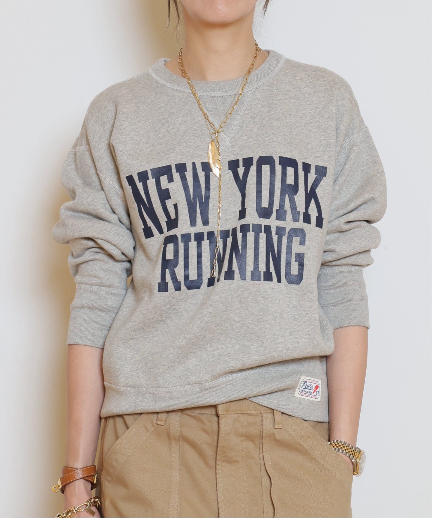 POLO RALPH LAUREN/ポロ ラルフ ローレン】NY RUN CLUB クルーネック