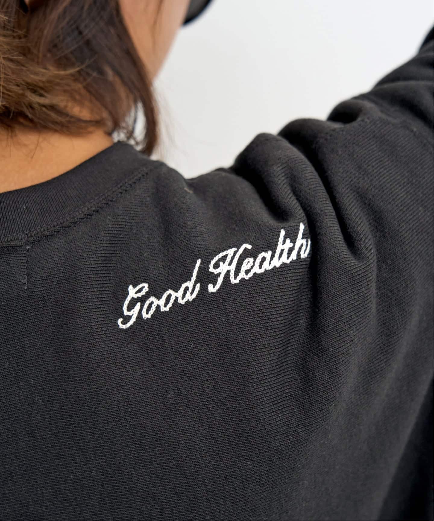 AMERICANA/アメリカーナ】 HALF SLEEVE SWEAT（スウェット）｜L