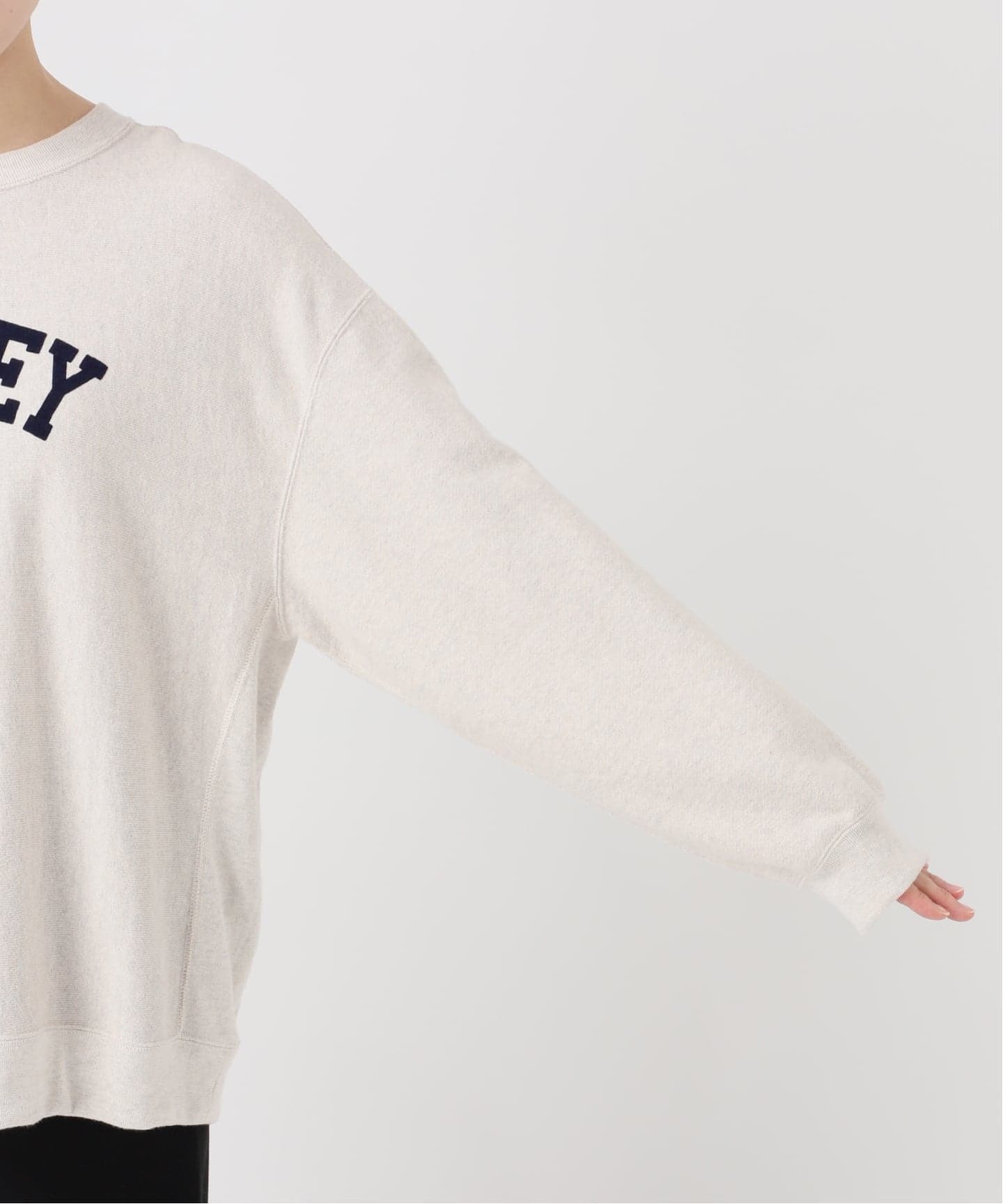 AMERICANA/アメリカーナ】別注AMEY emblem C/N PULLOVER（Tシャツ