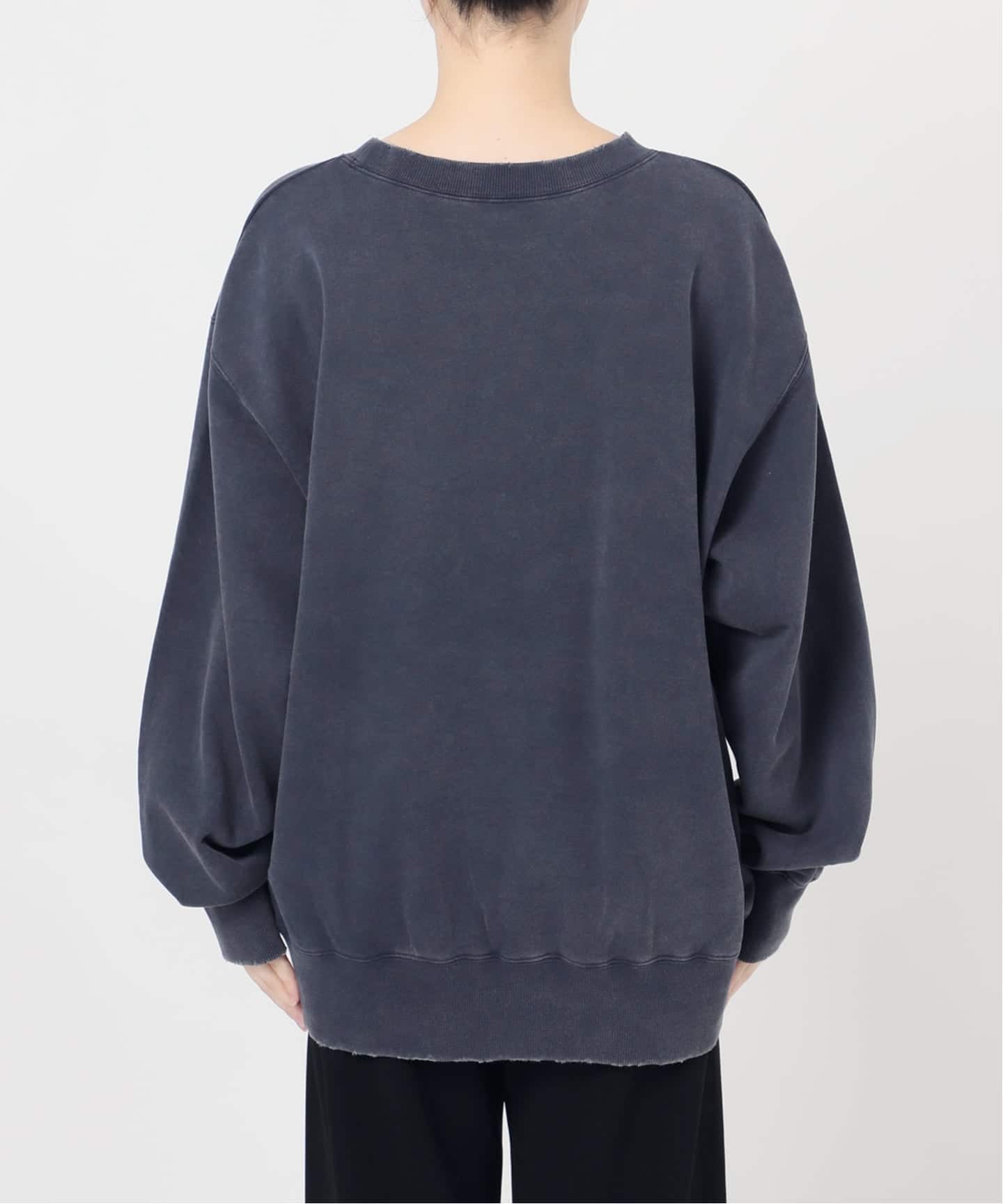 athletic wear MASON】別注オーバーカレッジスウェット（Tシャツ