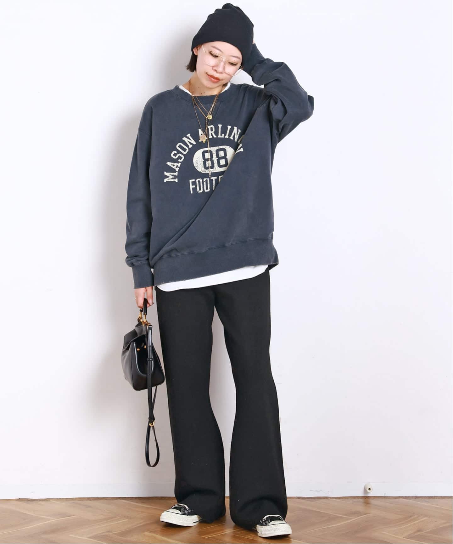 athletic wear MASON】over collegesweat athletic wear MASON over