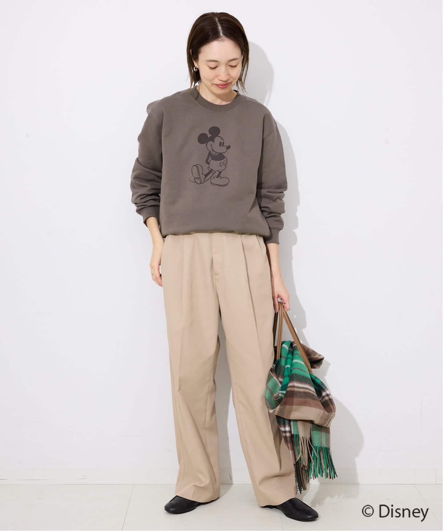 81BRANCA/ハチイチブランカ SLOBE別注 ミッキースウェット（スウェット