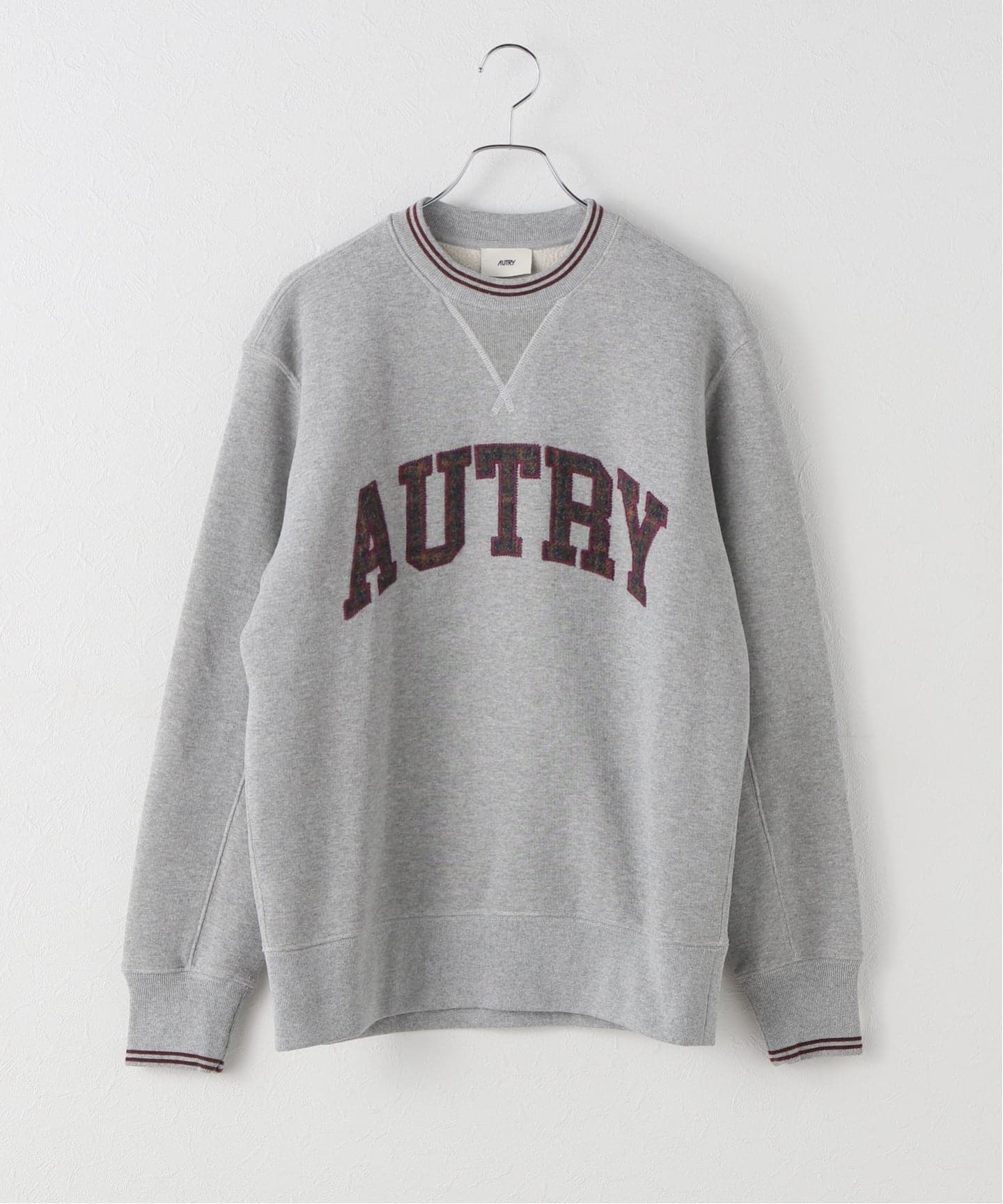 AUTRY / オートリー CHECK SWEAT SHIRT スウェット（スウェット