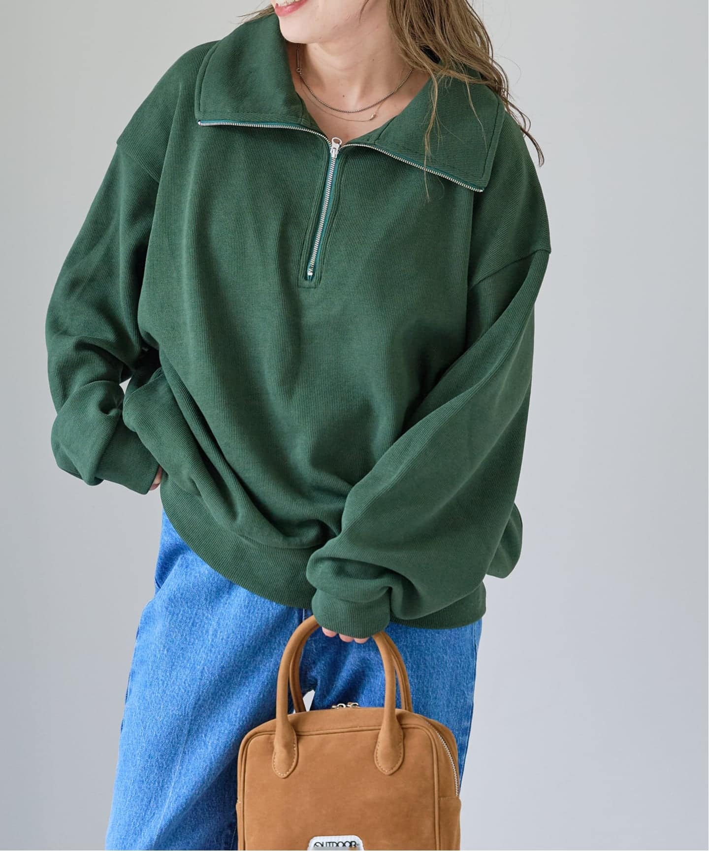 アゼニットライクハーフZIPプルオーバー（スウェット）｜OUTDOOR