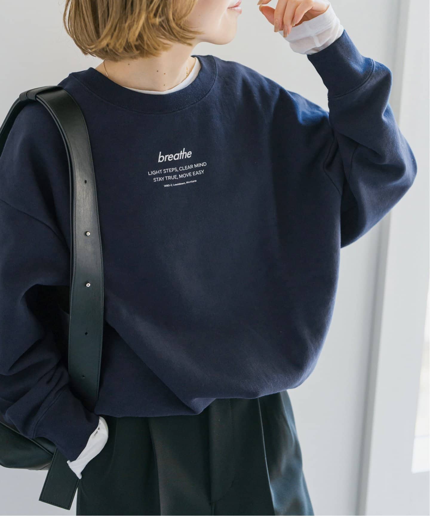 バックロゴスウェット（スウェット）｜Spick and Span（スピック