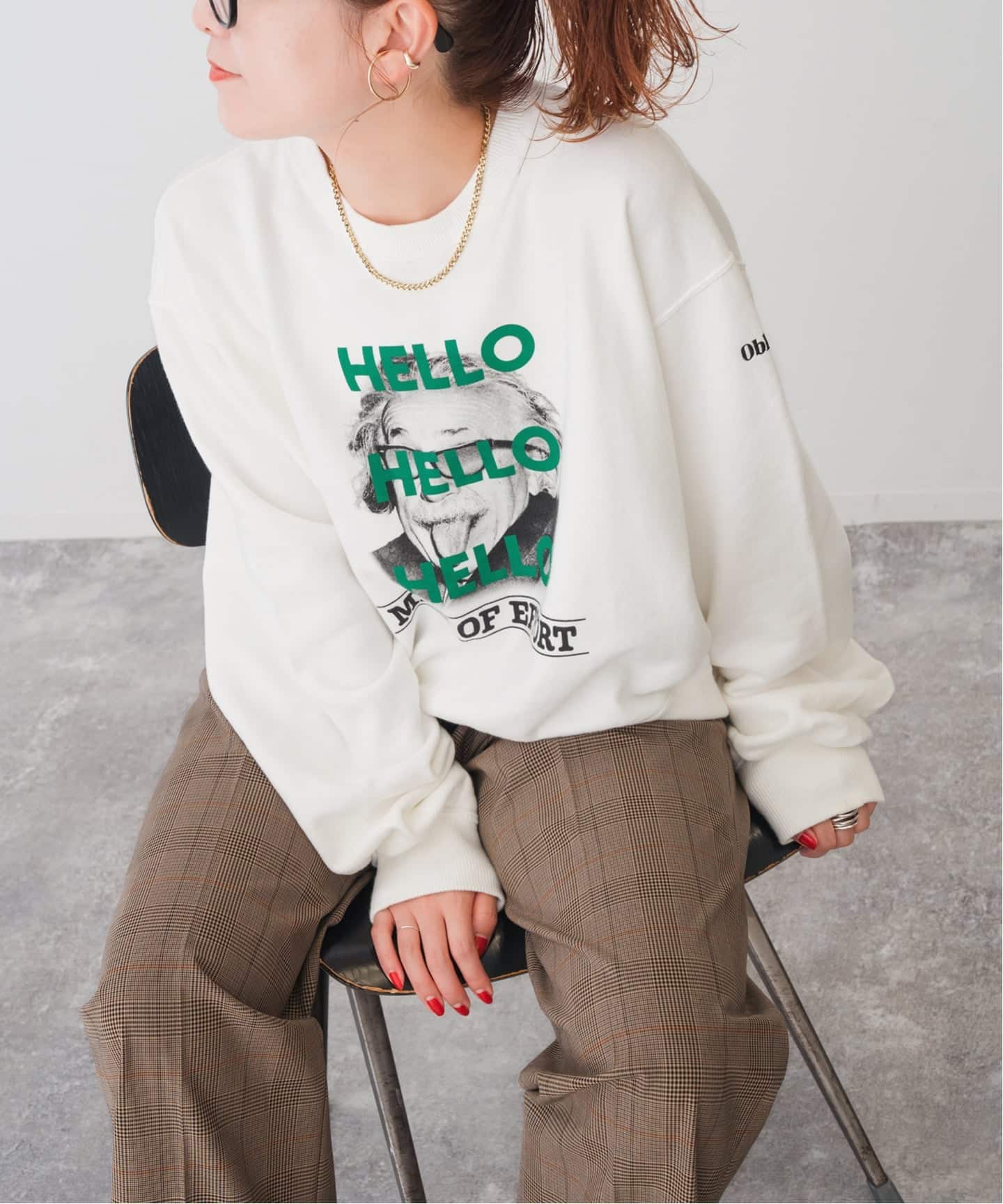 oblada / オブラダ 別注HELLO SWEAT*（スウェット）｜Spick and Span