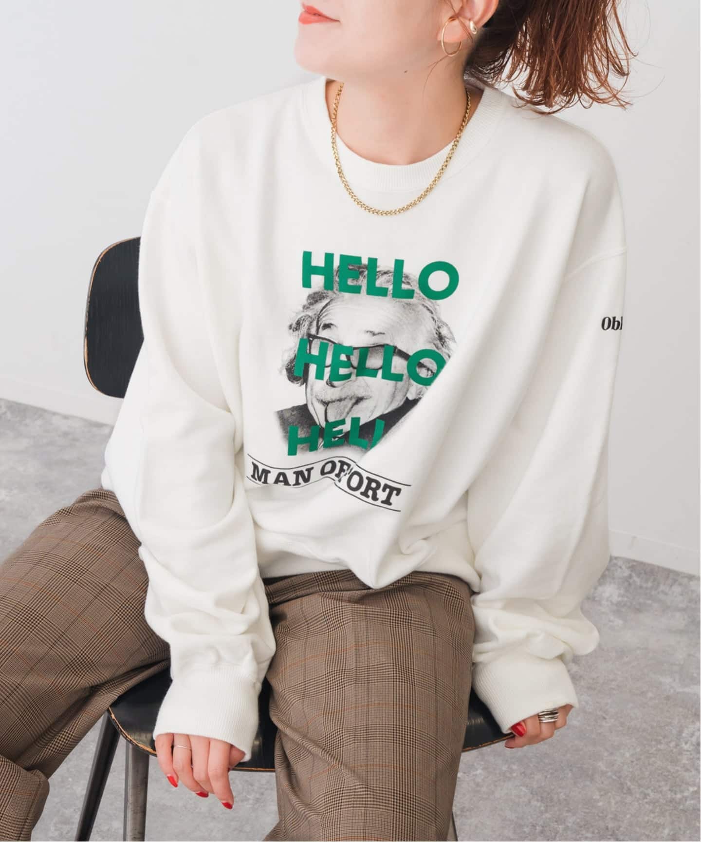 oblada / オブラダ 別注HELLO SWEAT*（スウェット）｜Spick and Span