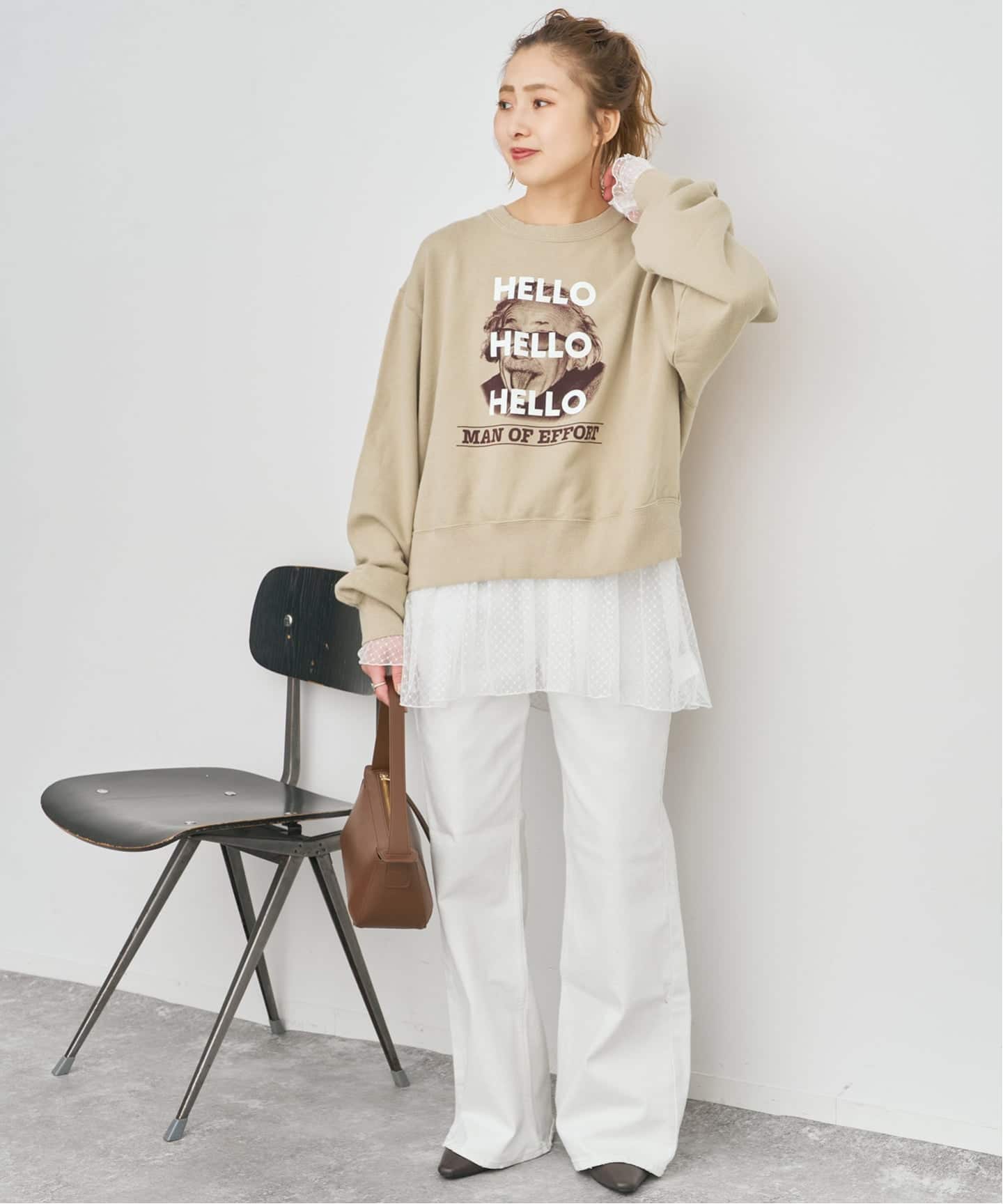 追加》oblada / オブラダ 別注HELLO SWEAT*（スウェット）｜Spick and