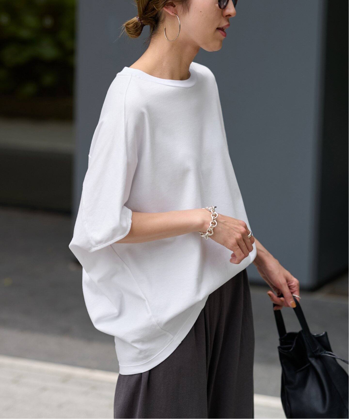 ≪追加≫スムースコクーンプルオーバー（Tシャツ／カットソー