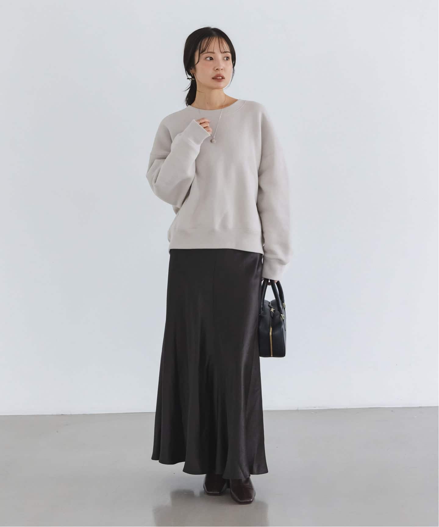 ナッピングオーバーニュアンススウェット（スウェット）｜NOBLE