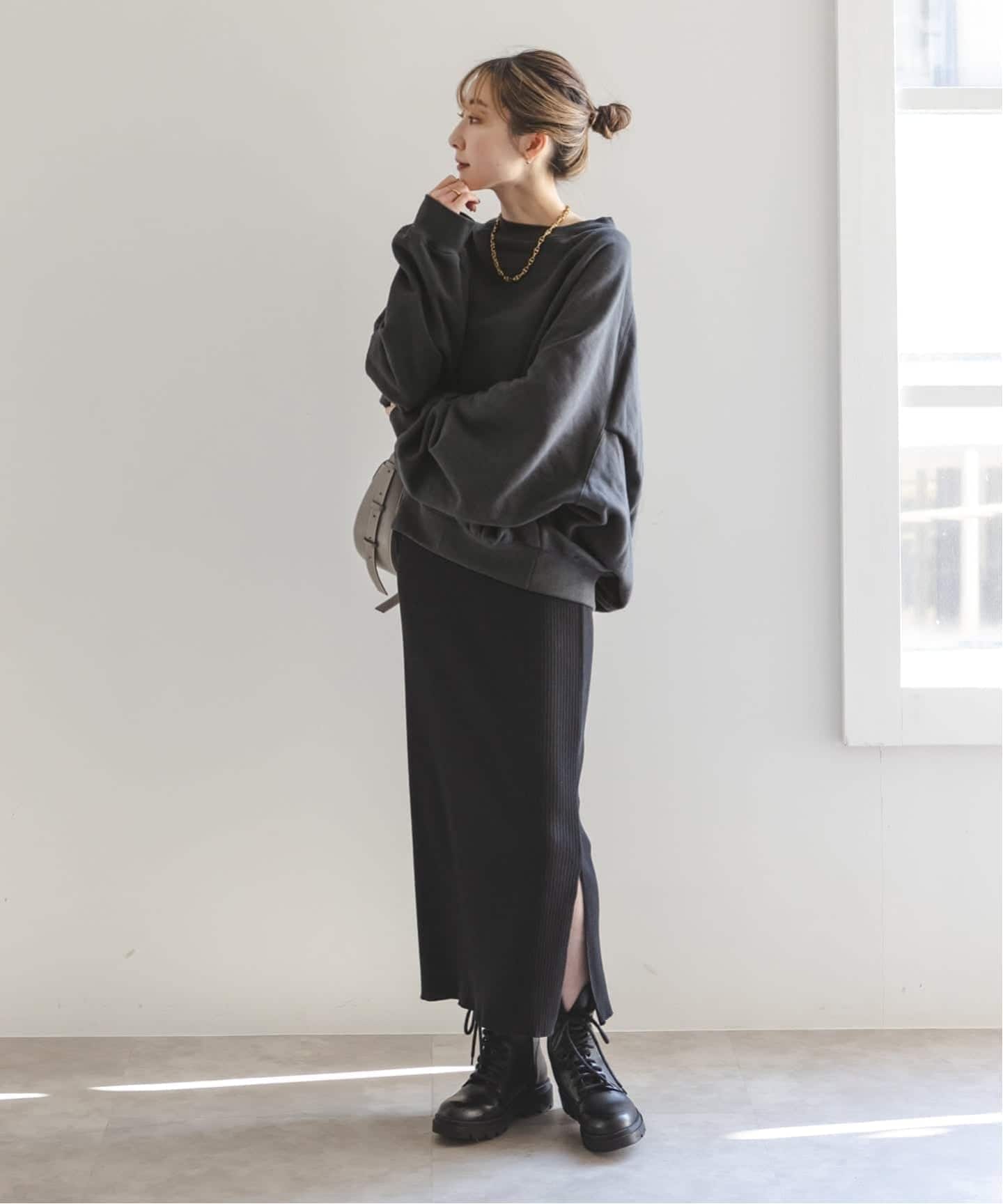 追加3》COG THE BIGSMOKE/コグザビッグスモーク LEILA WIDE CUFF SWEAT