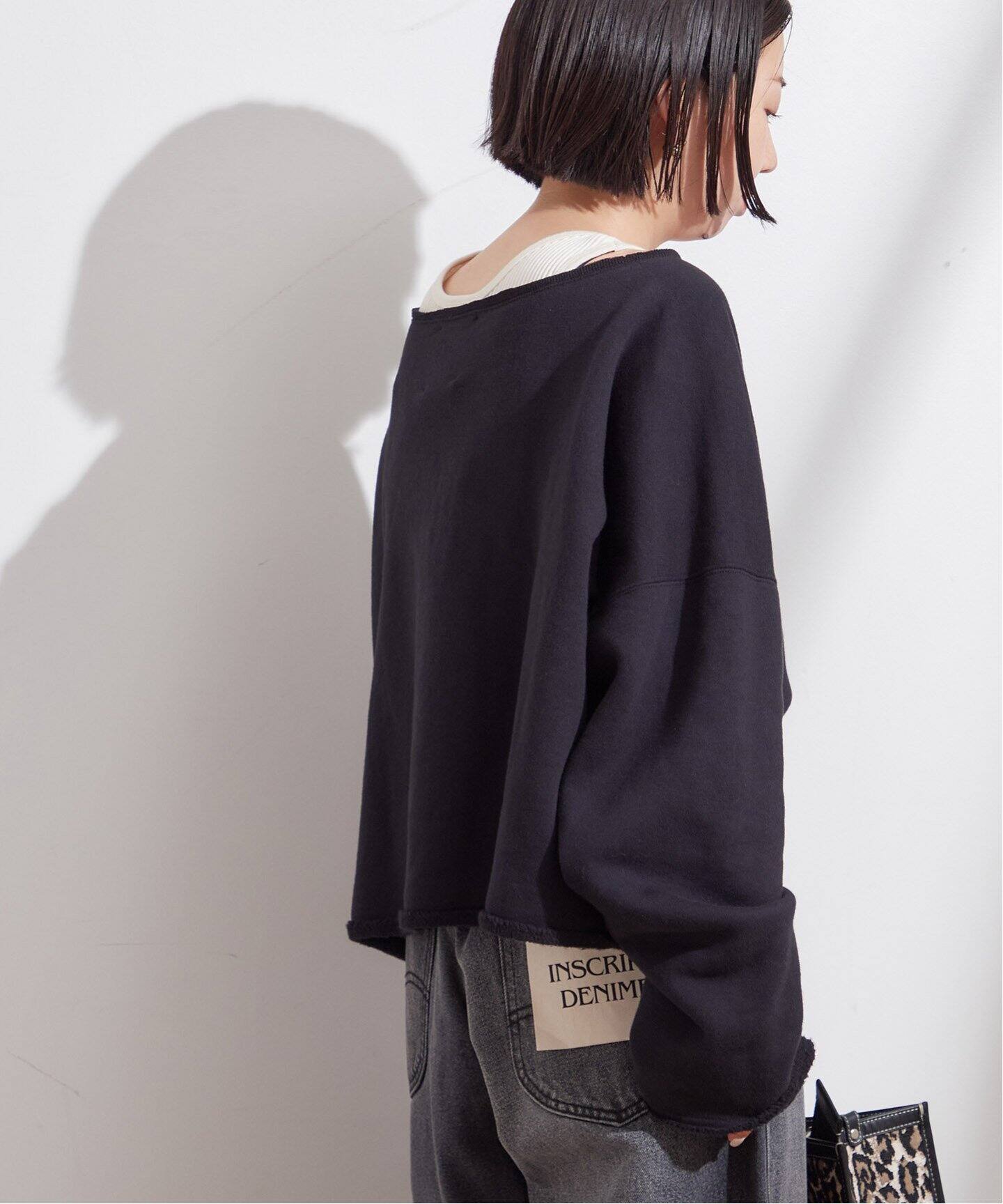 別注》【INSCRIRE /アンスクリア】ロゴスウェット（スウェット