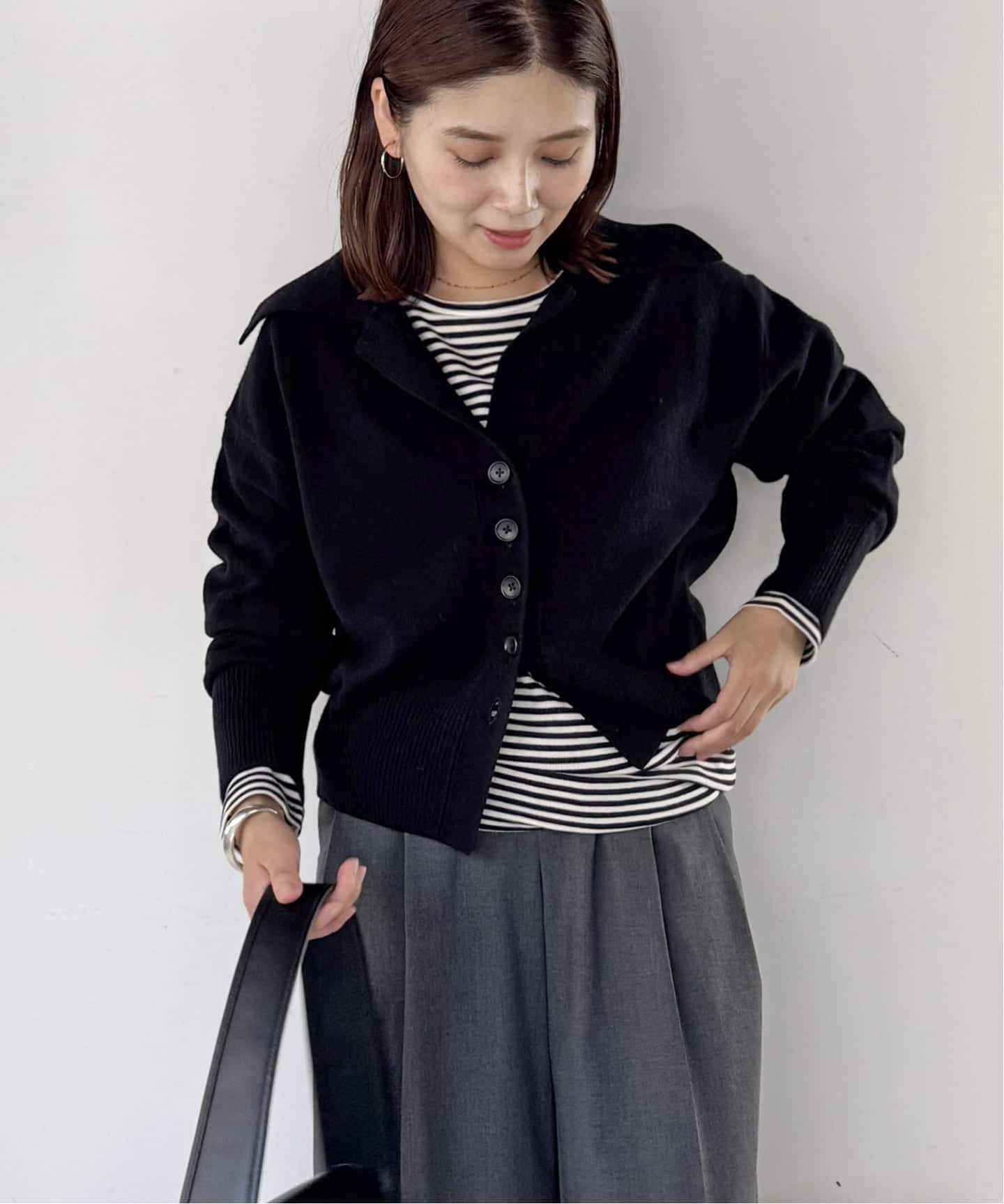 MUSICオープンカラーカーディガン（カーディガン）｜JOURNAL STANDARD