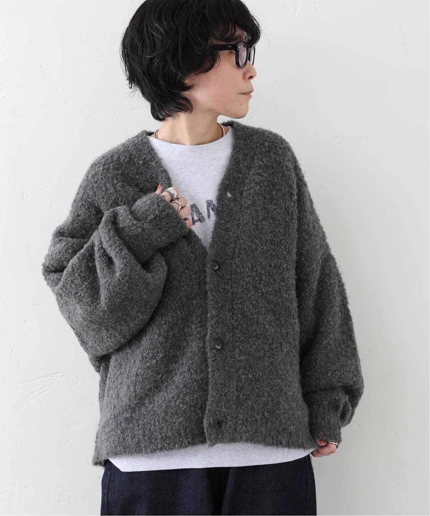 ブークレー Vネックカーディガン（カーディガン）｜journal standard