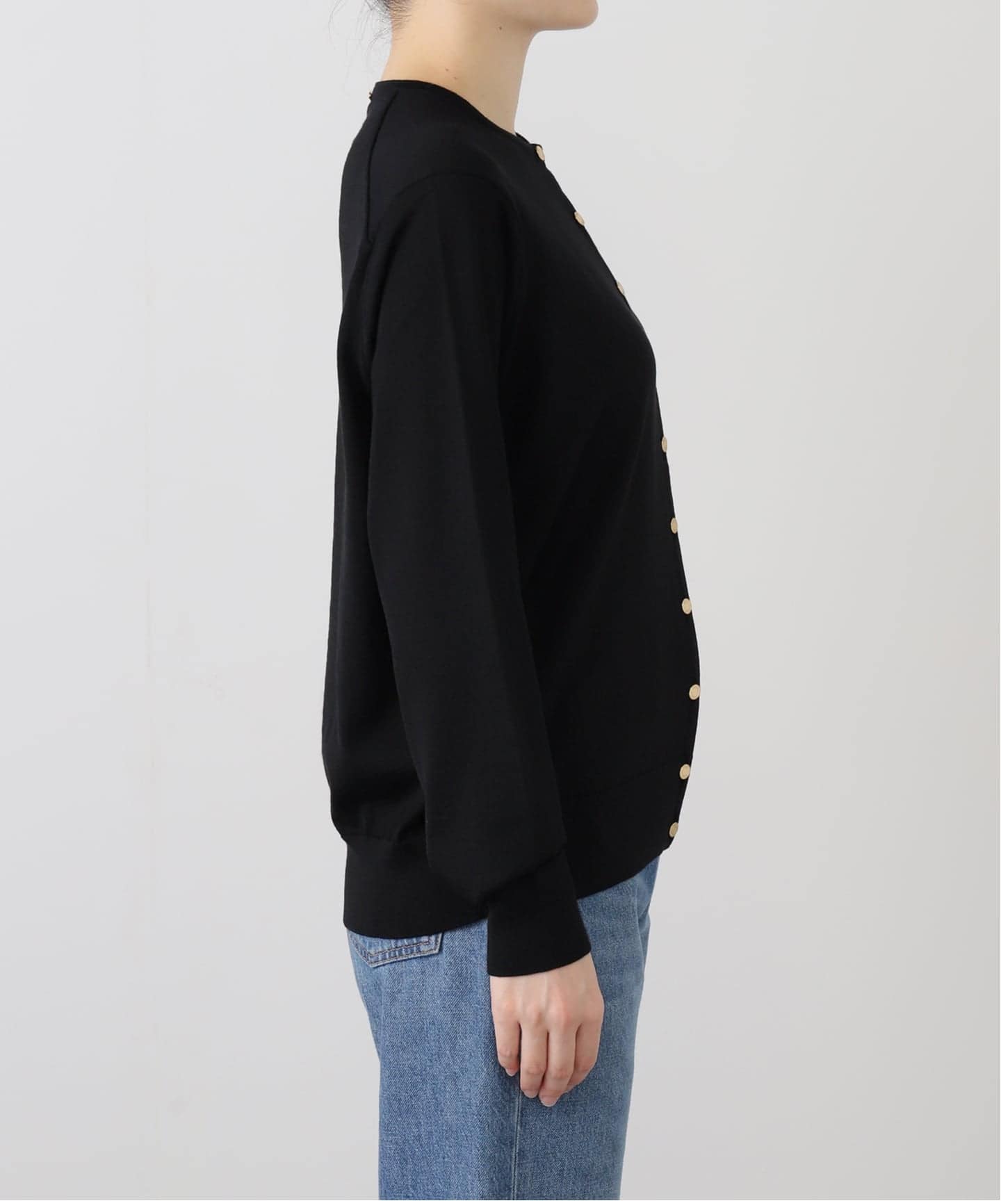 FF30 TODAY クルーネック カーディガン（ニット／セーター）｜Deuxieme