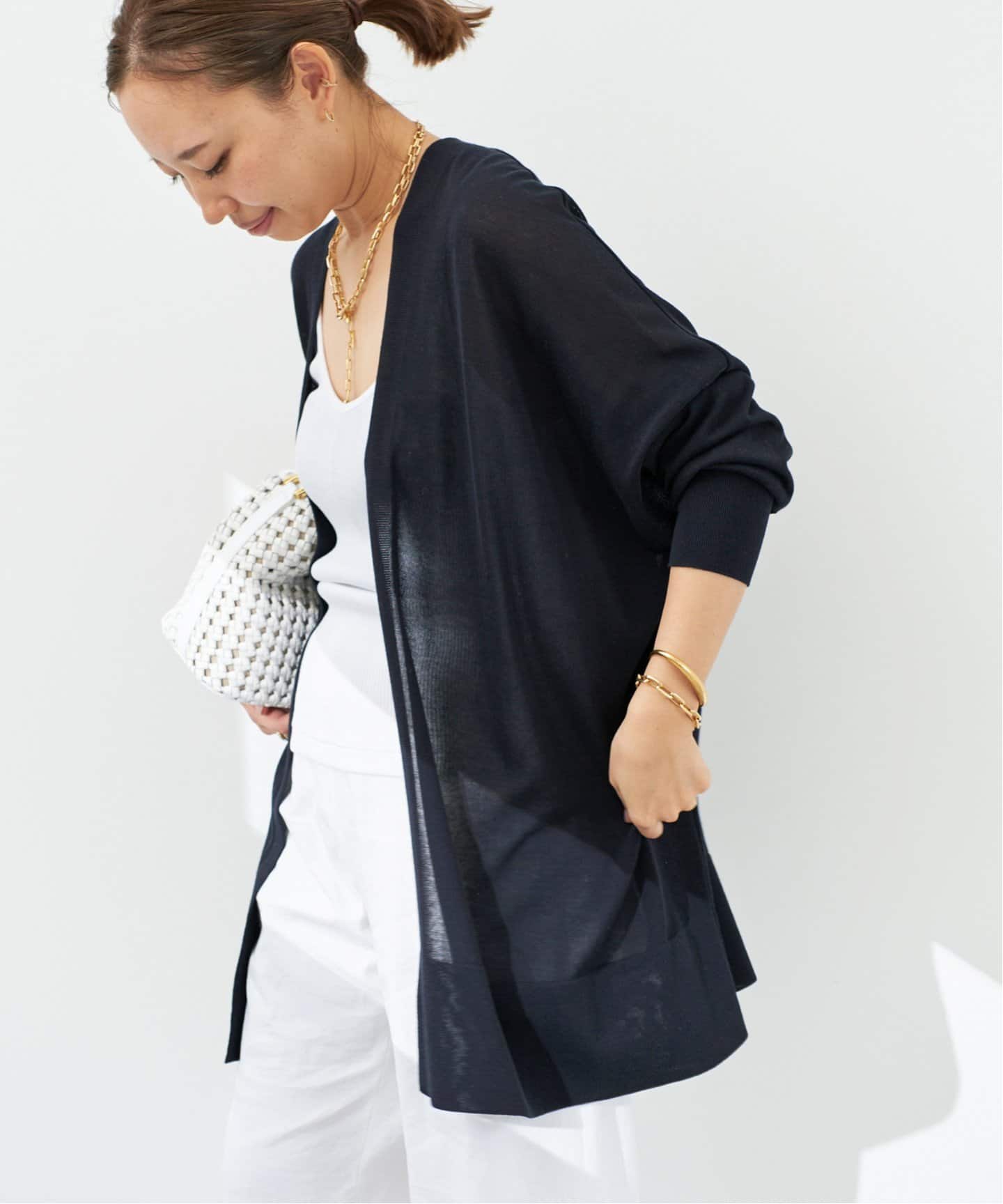 shake code ショート カーディガン（カーディガン）｜Deuxieme Classe