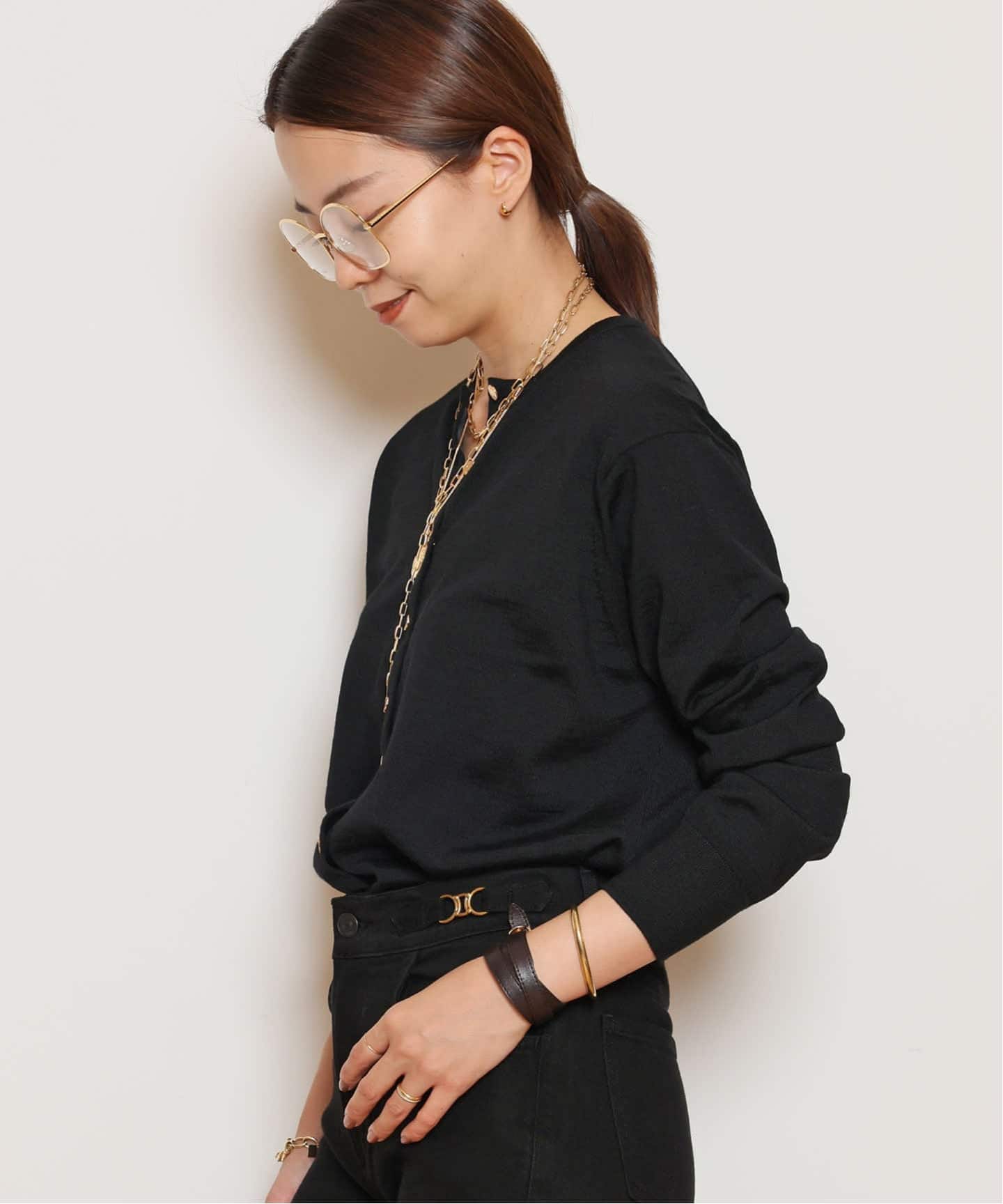 FF30 TODAY クルーネックカーディガン（カーディガン）｜MUSE de