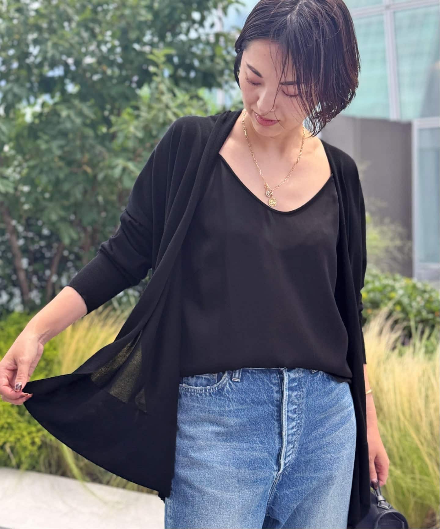 shake code ショートカーディガン（カーディガン）｜MUSE de Deuxieme