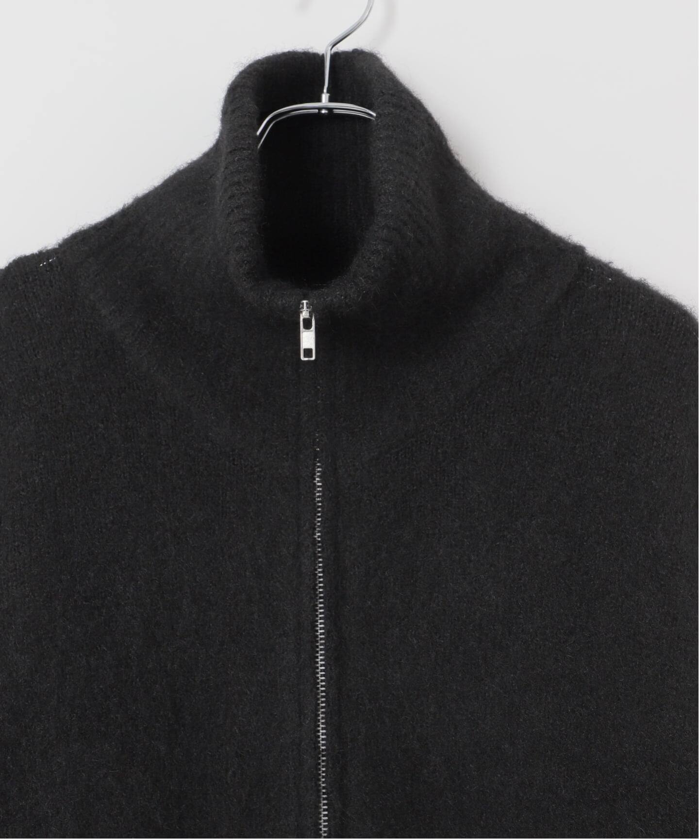 OSKR別注 ジップ シャギードライバーズニット（ニット／セーター