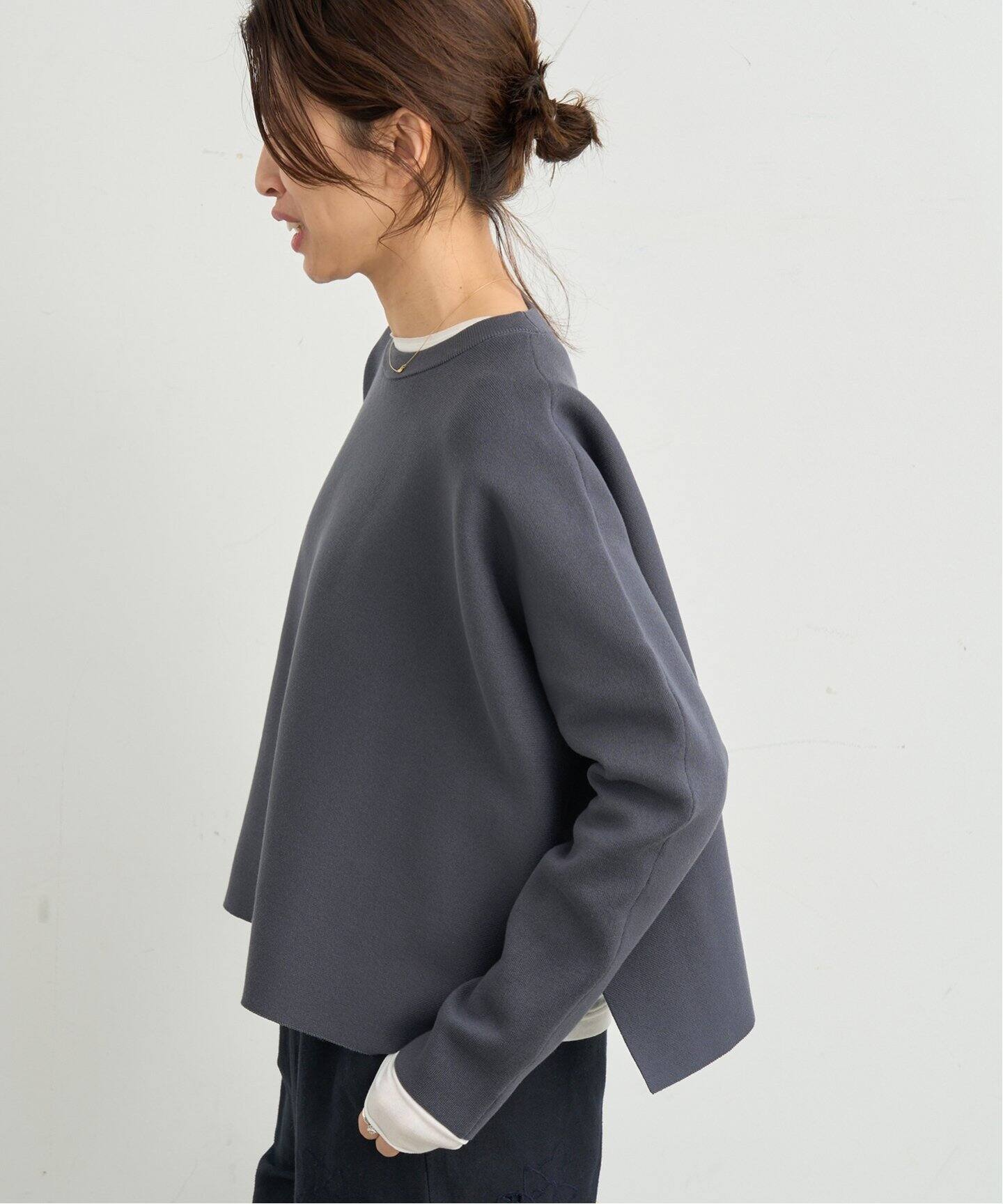 ファインコットンスムースプルオーバー（ニット／セーター）｜IENA