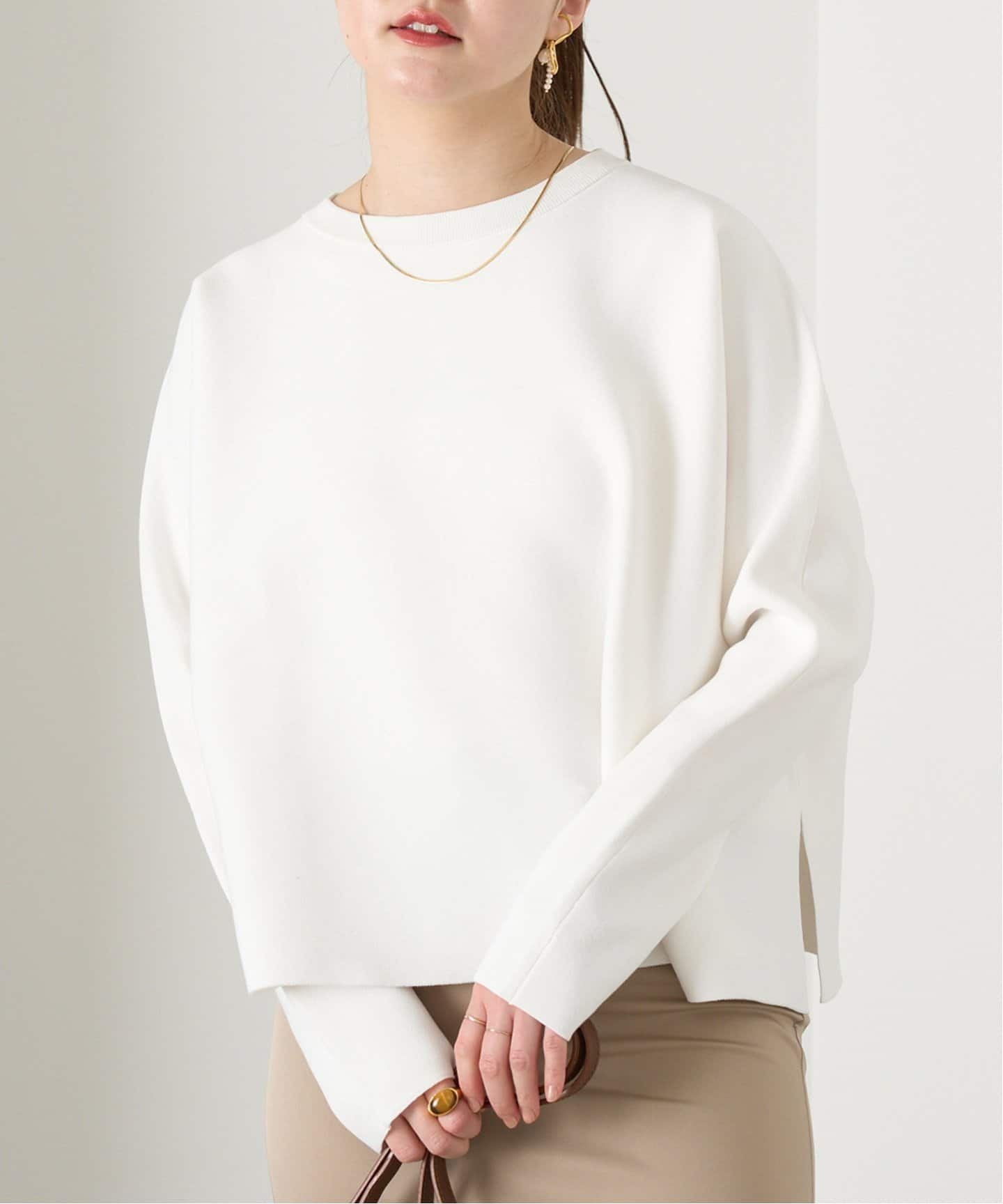 ファインコットンスムースプルオーバー（ニット／セーター）｜IENA