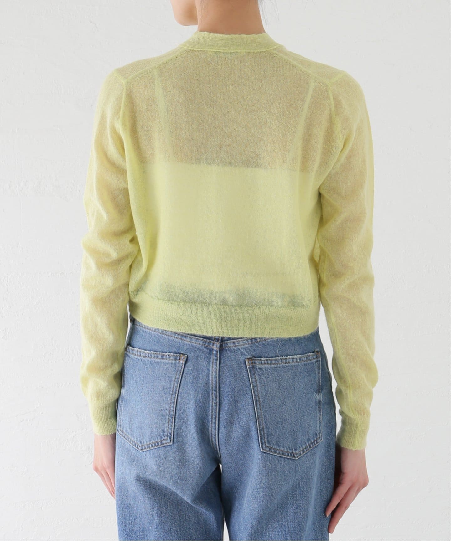 AURALEE/オーラリー KID MOHAIR SHEER KNIT CARDIGAN カーディガン