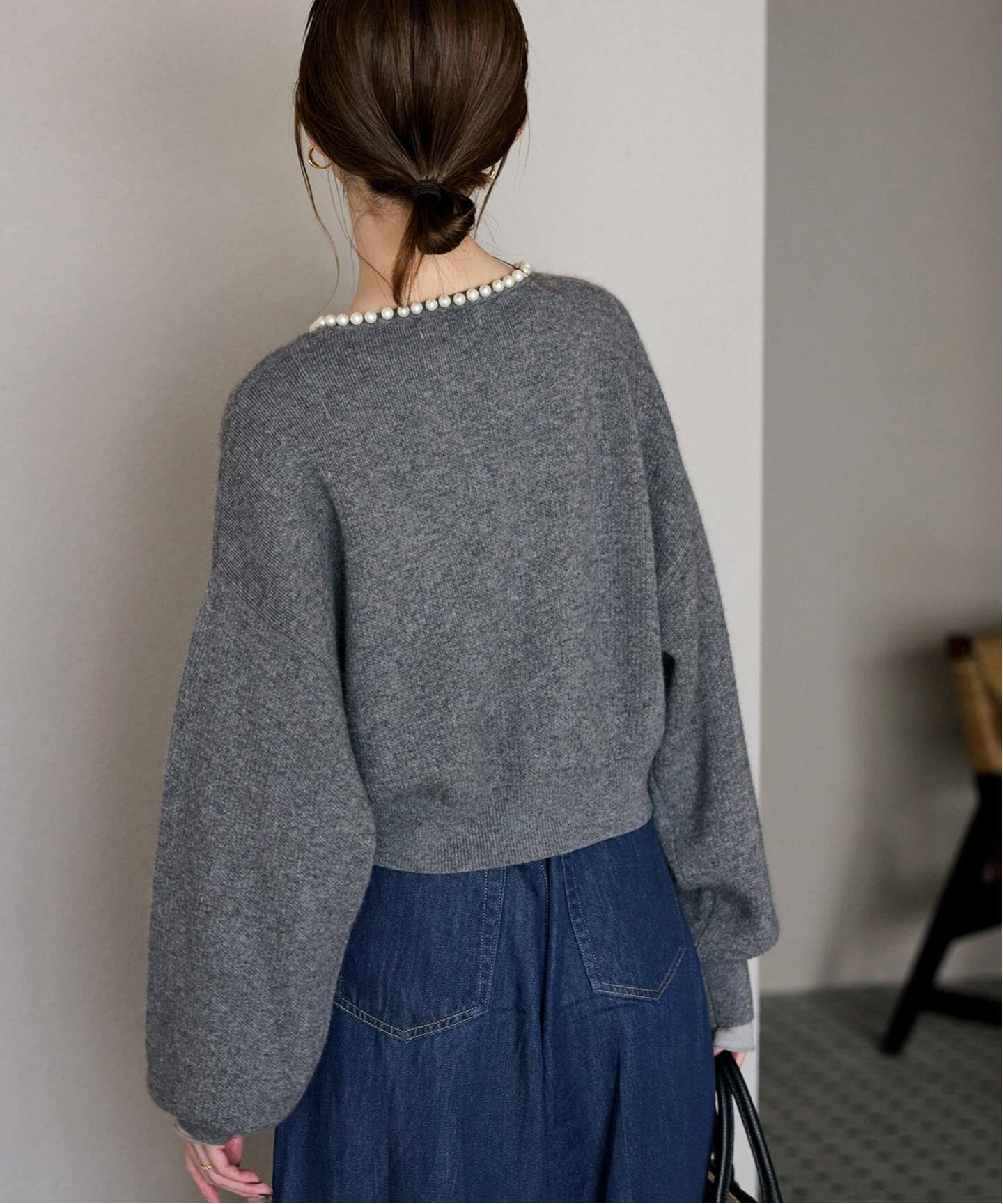 パールカーディガン（カーディガン）｜SLOBE IENA（スローブ イエナ