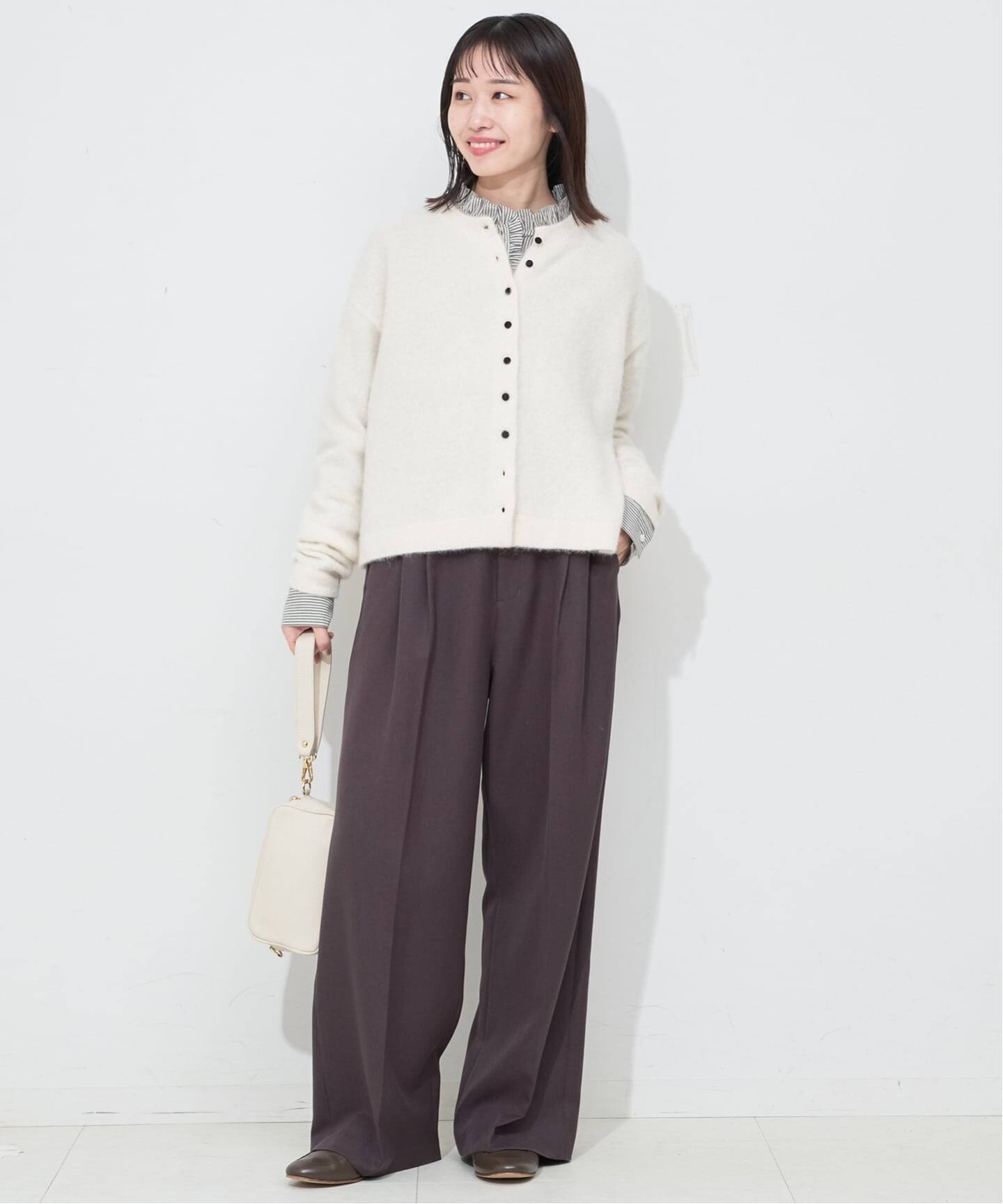 フォックスアルパカカーディガン（カーディガン）｜SLOBE IENA