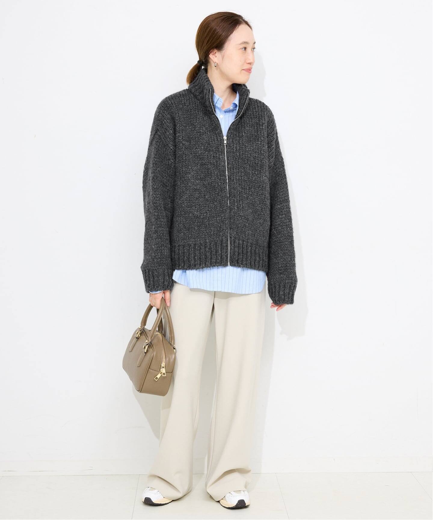 TRICOTS JEAN MARC SLOBE別注 ジップカーディガン PRESTON