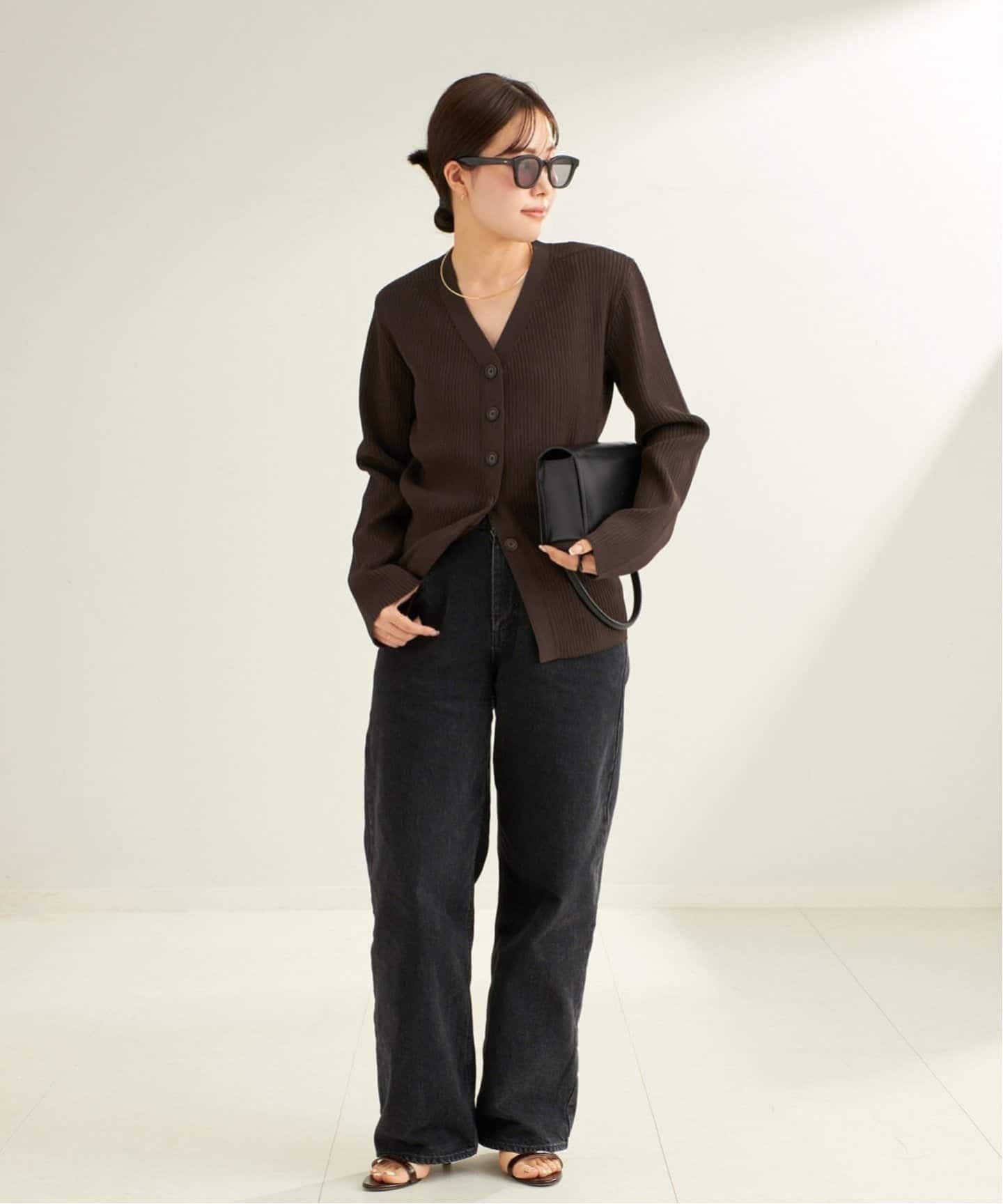 追加》R'IAM RIBシェイプカーディガン（カーディガン）｜Plage