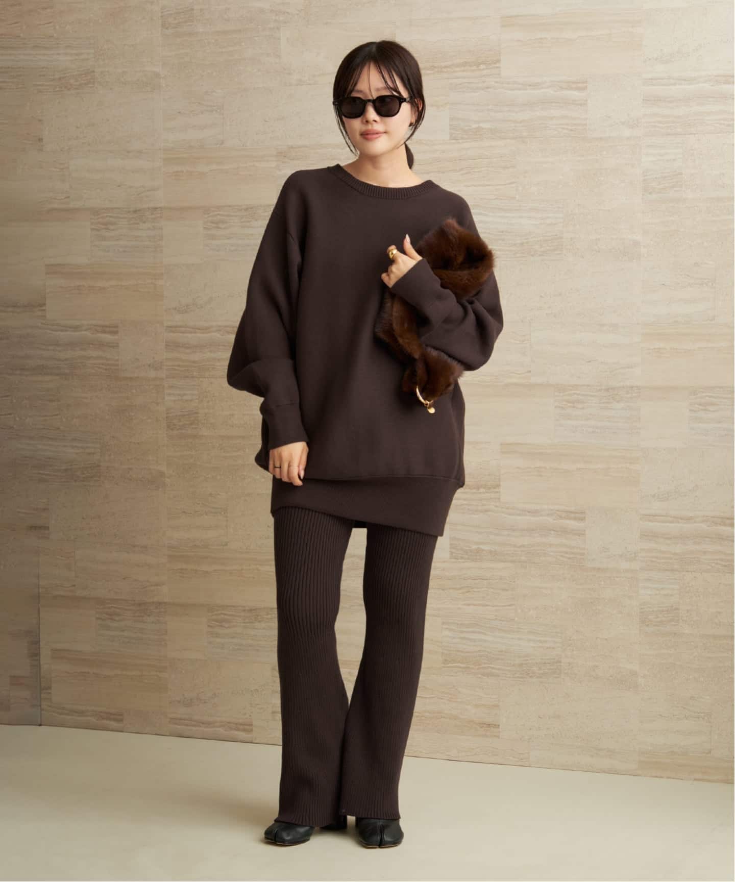 les Tendre brown スウェット（スウェット）｜Plage（プラージュ）の