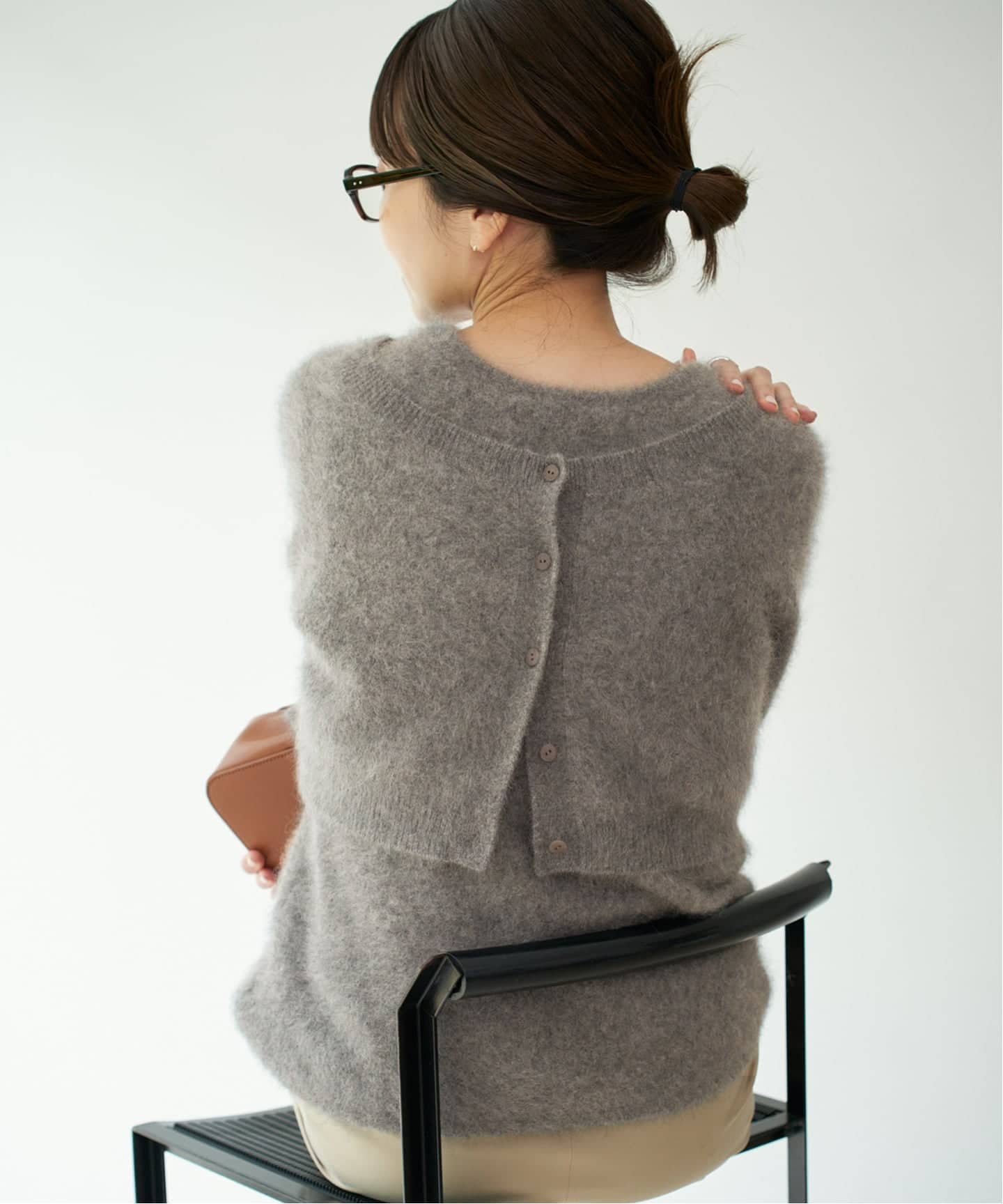 Light Fur Short カーディガン（カーディガン）｜Plage（プラージュ