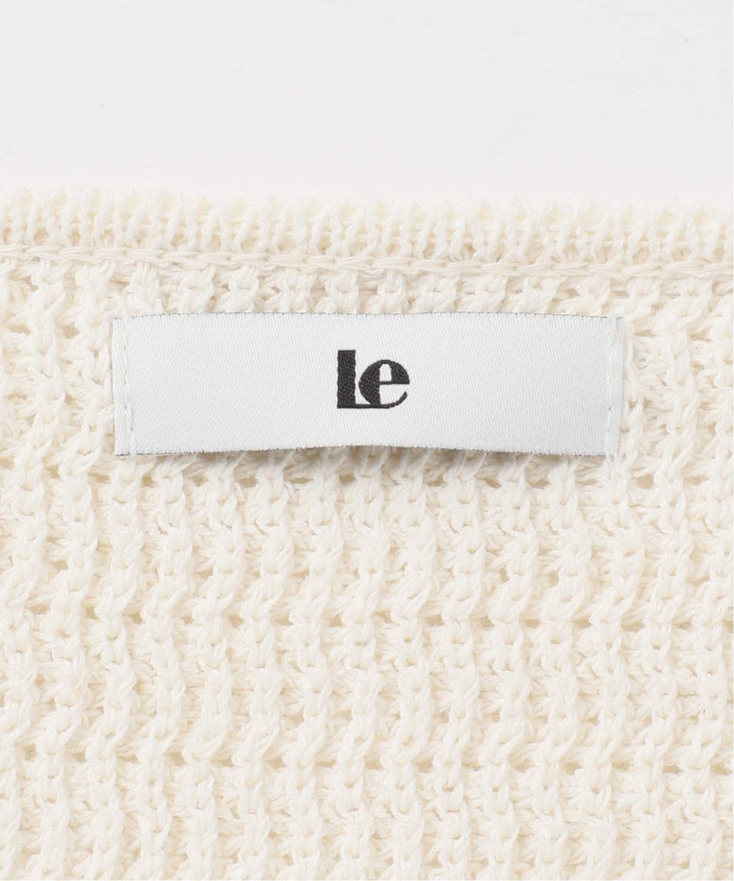 le / ル CROCHET BACK POINT トップス（ニット／セーター）｜Plage
