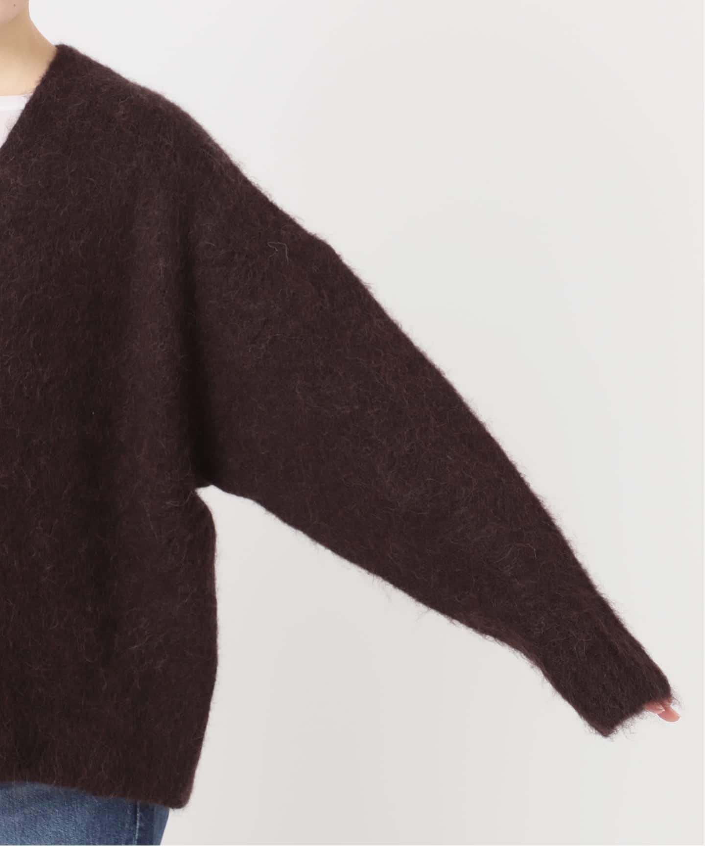 アルパカ混ニットカーディガン（カーディガン）｜Spick and Span