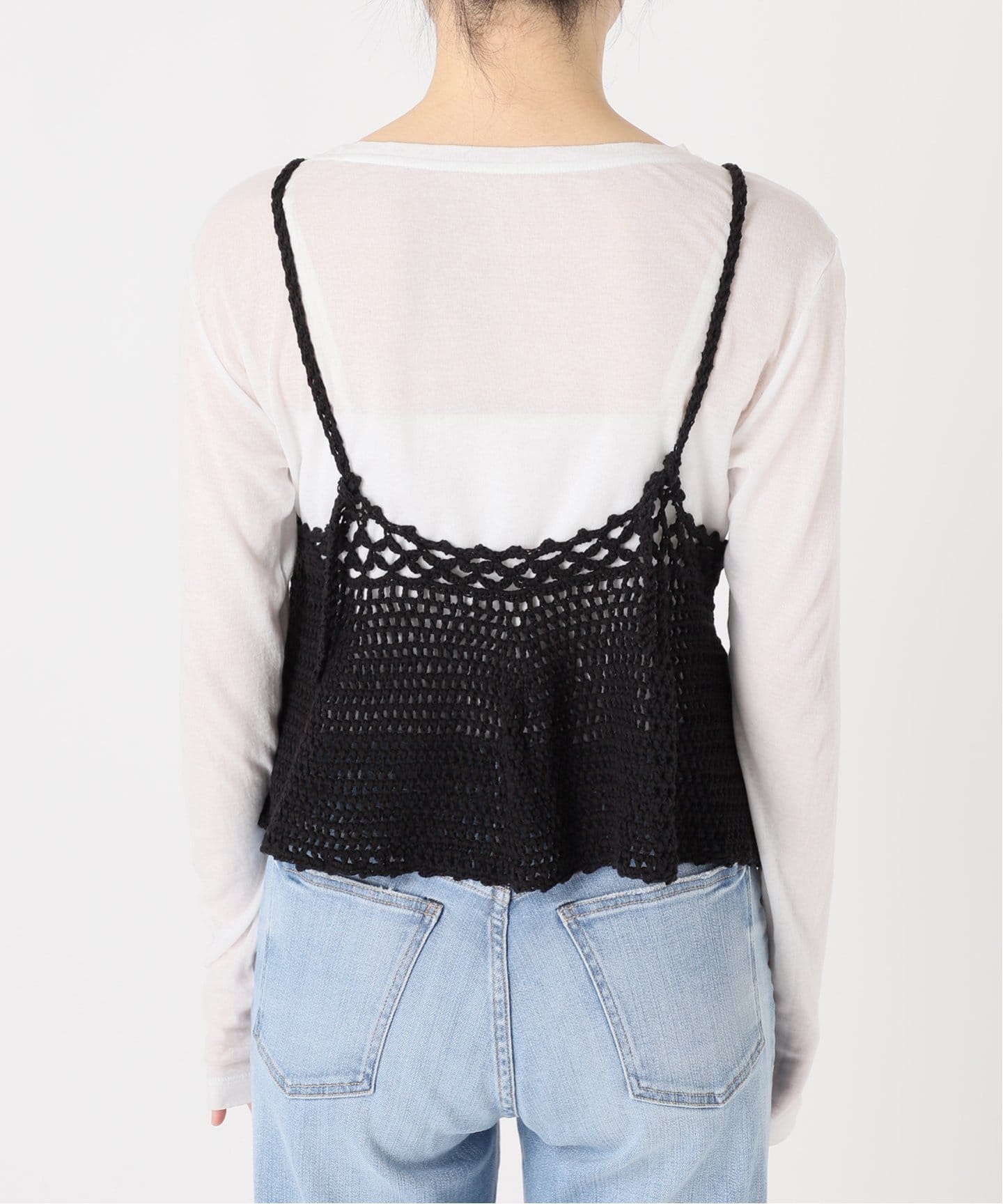 クロシェニットキャミソール（キャミソール）｜Spick and Span