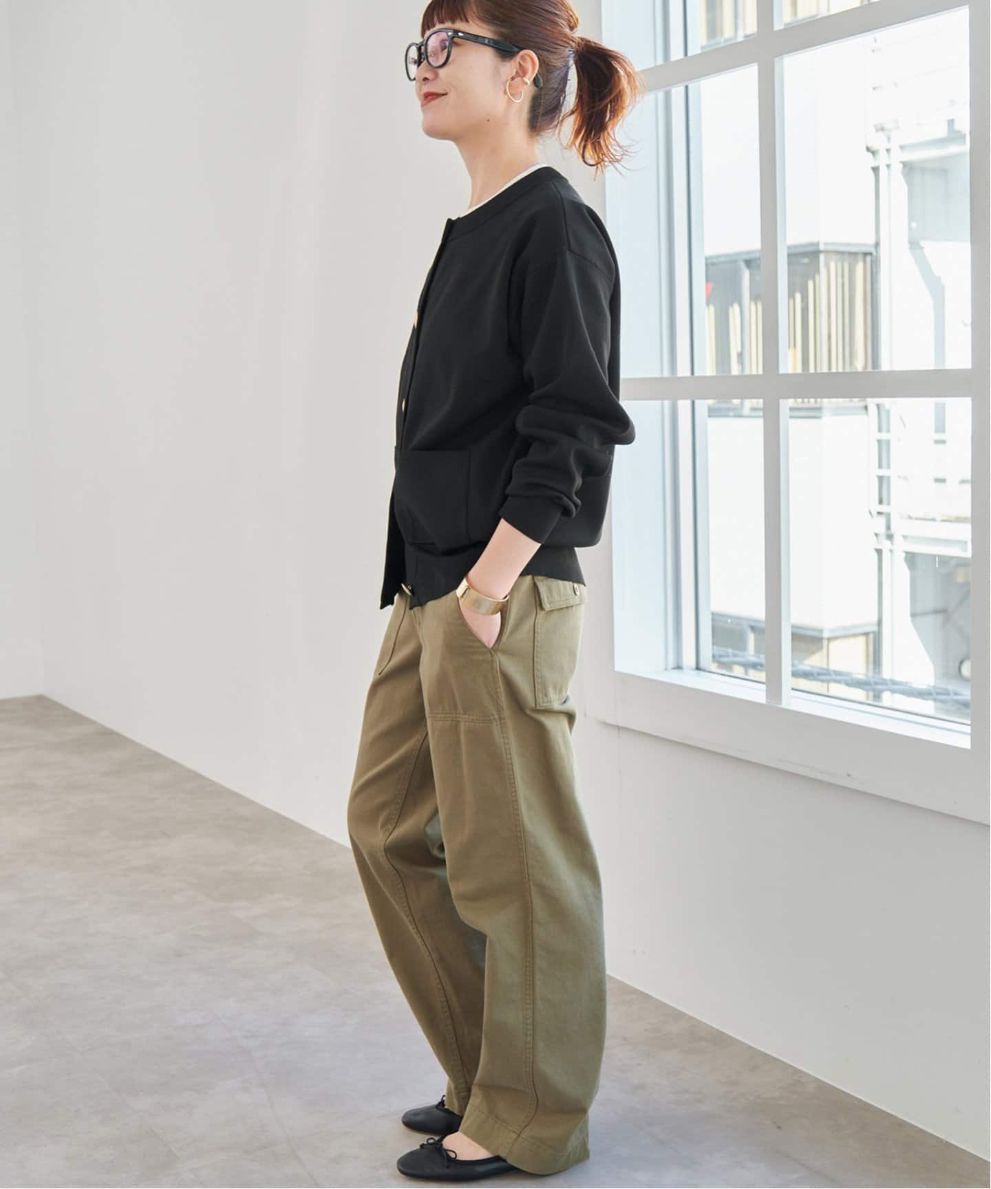 WEB限定 / 追加》ウォッシャブルクルーネックカーディガン