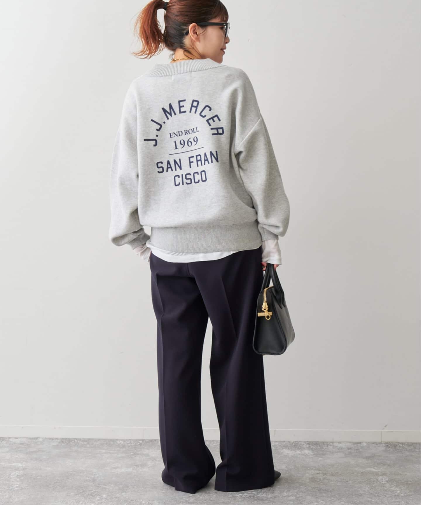 追加2》J.J.Mercer / ジェイジェイマーサー別注 Vネックプルオーバー