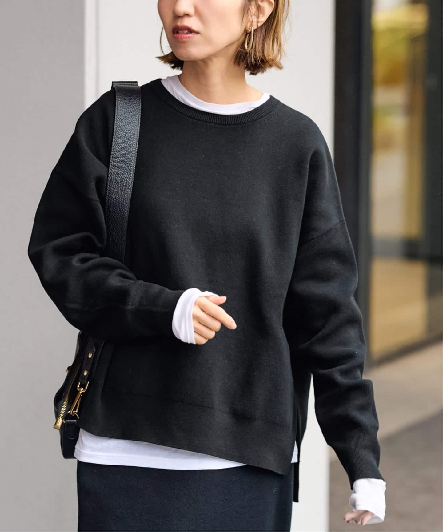 ≪追加≫ダブルジャガードプルオーバー（ニット／セーター