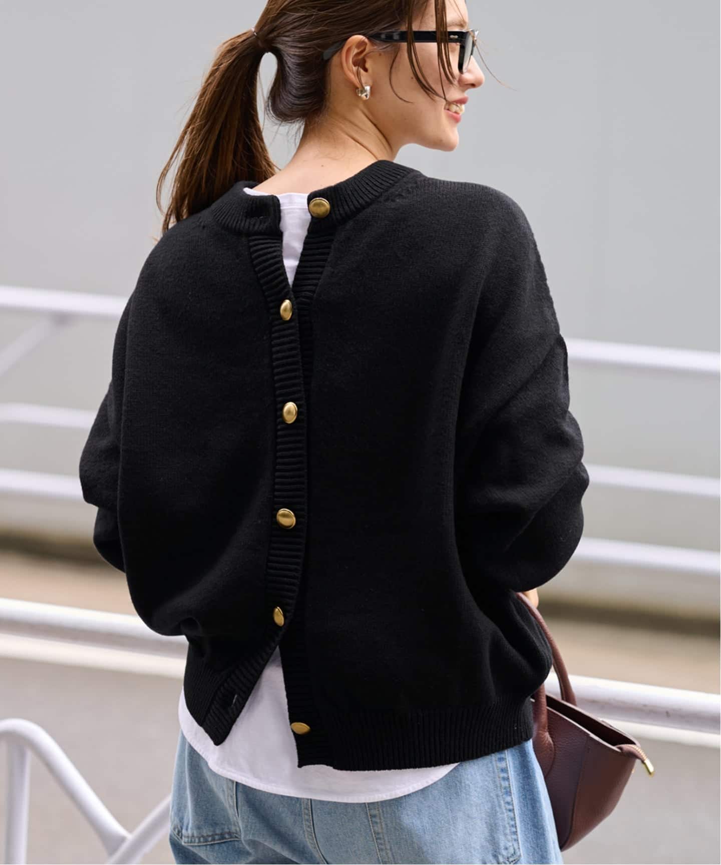 ≪WEB限定追加≫メタルボタン2WAYカーディガン（カーディガン