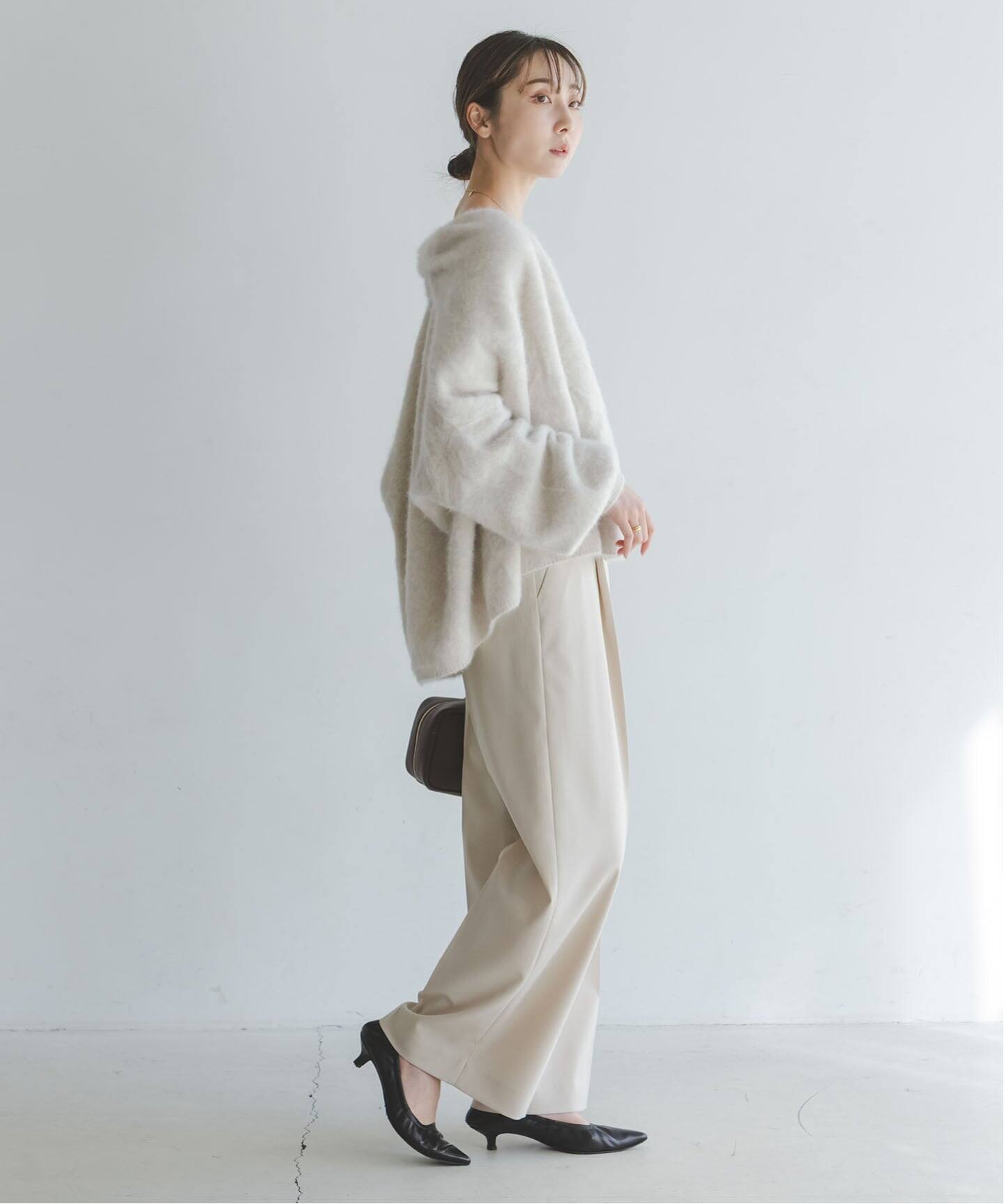 FOX/Caファーニットカーディガン（カーディガン）｜NOBLE（ノーブル