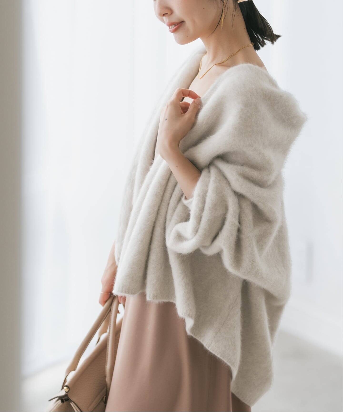 FOX/Caファーニットカーディガン（カーディガン）｜NOBLE（ノーブル